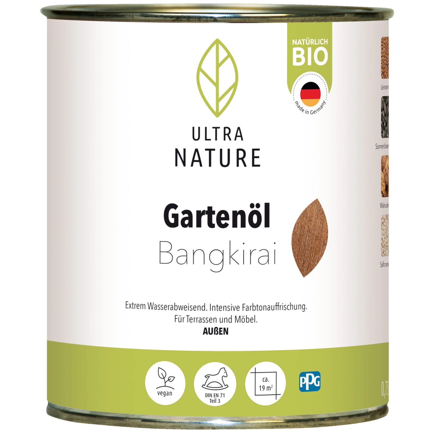Ultra Nature BIO Gartenöl Bangkirai 0,75 l