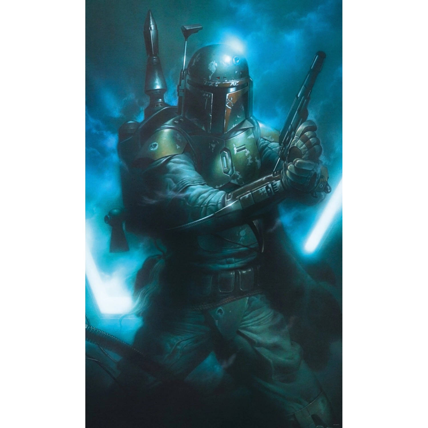 Komar Fototapete Vlies Star Wars Classic Bounty Hunter 150 x 280 cm