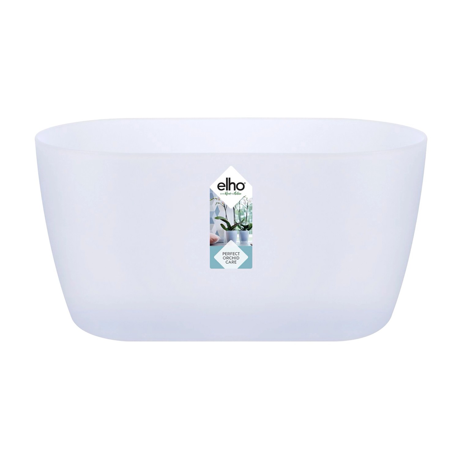 Elho Brussels Orchidee Duo Transparent 25 x H 12 cm