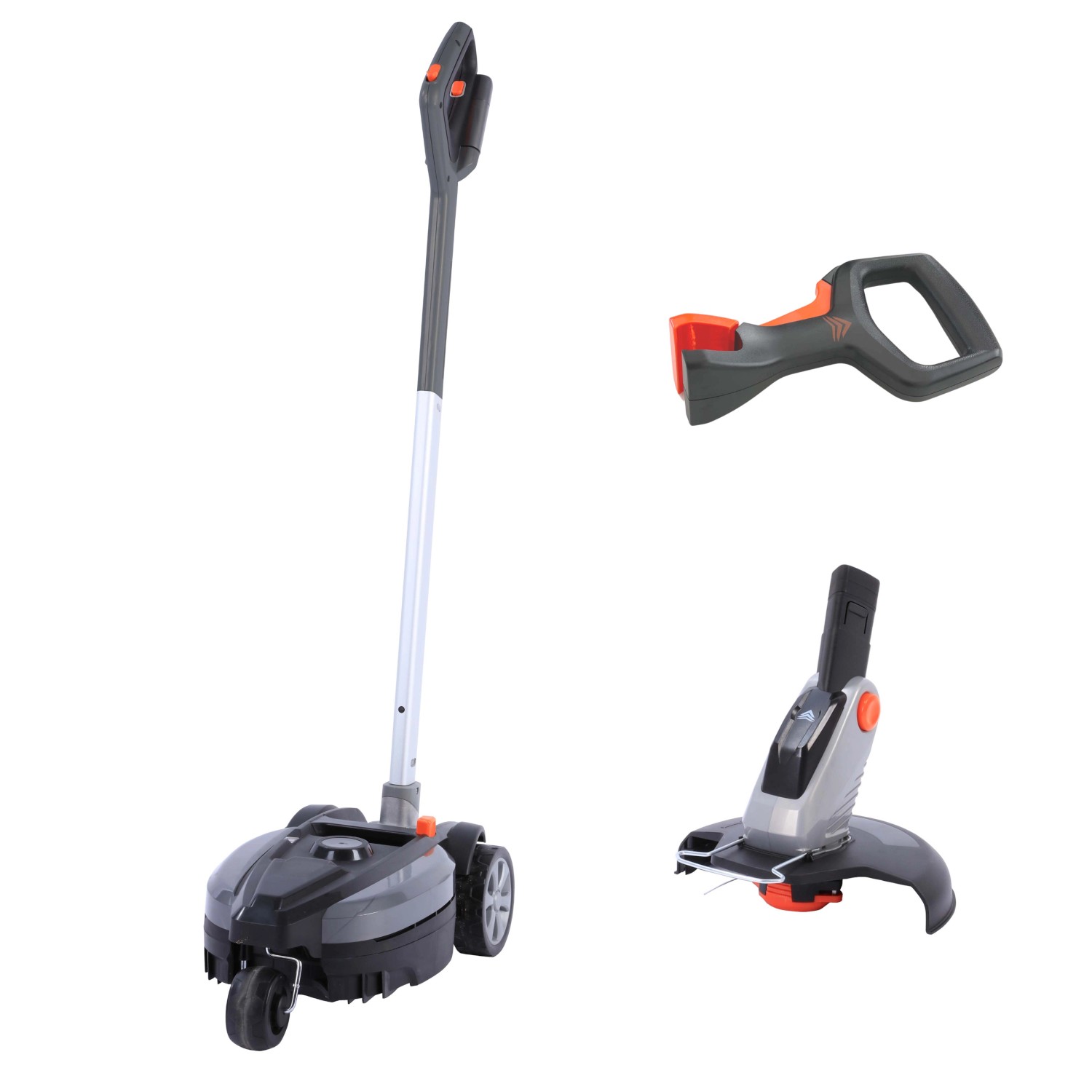 Yard Force Akku-Handmäher iFlex 12 V inkl. Rasentrimmeraufsatz