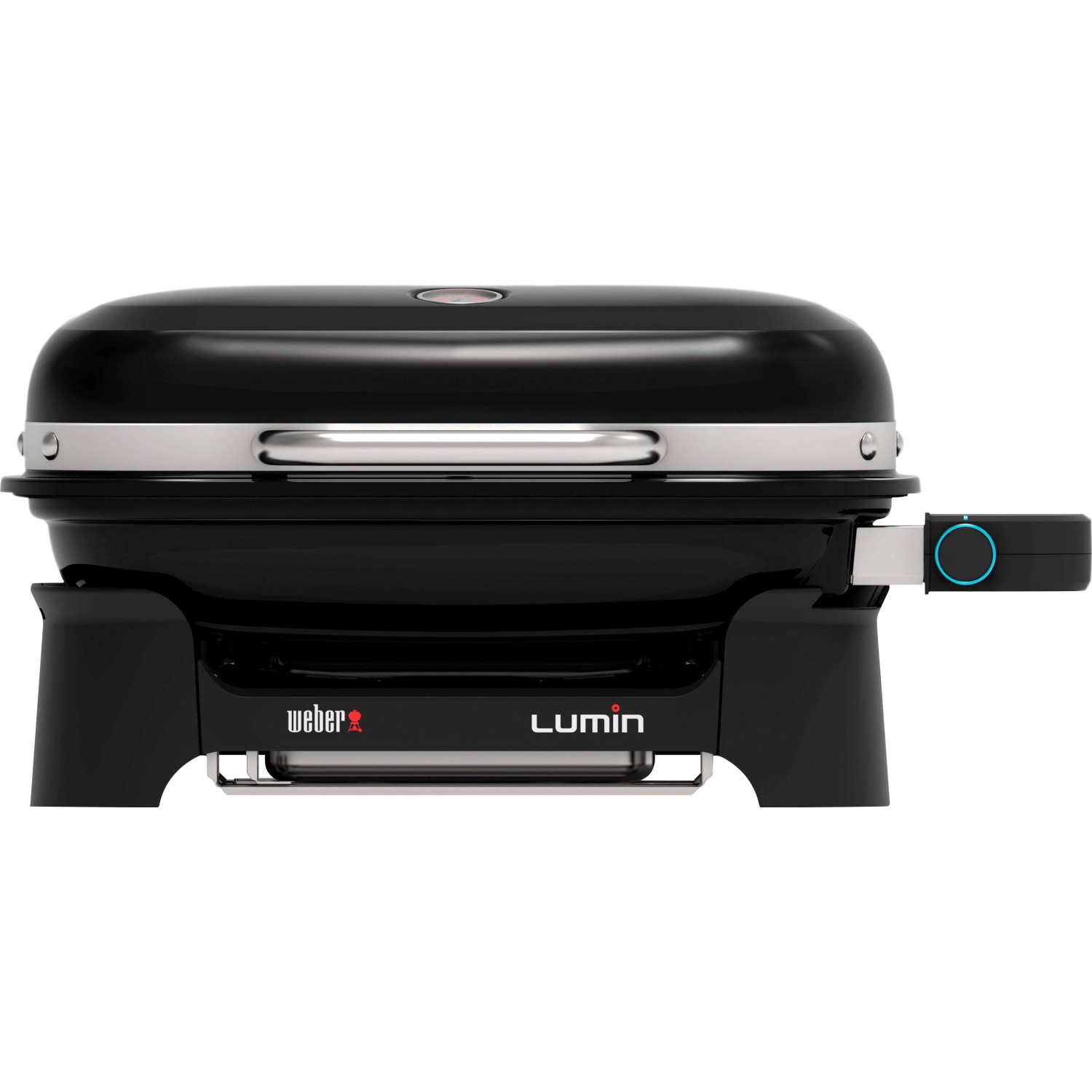 Weber Elektro-Tischgrill Lumin Compact Schwarz 2200 W 43 x 28 cm