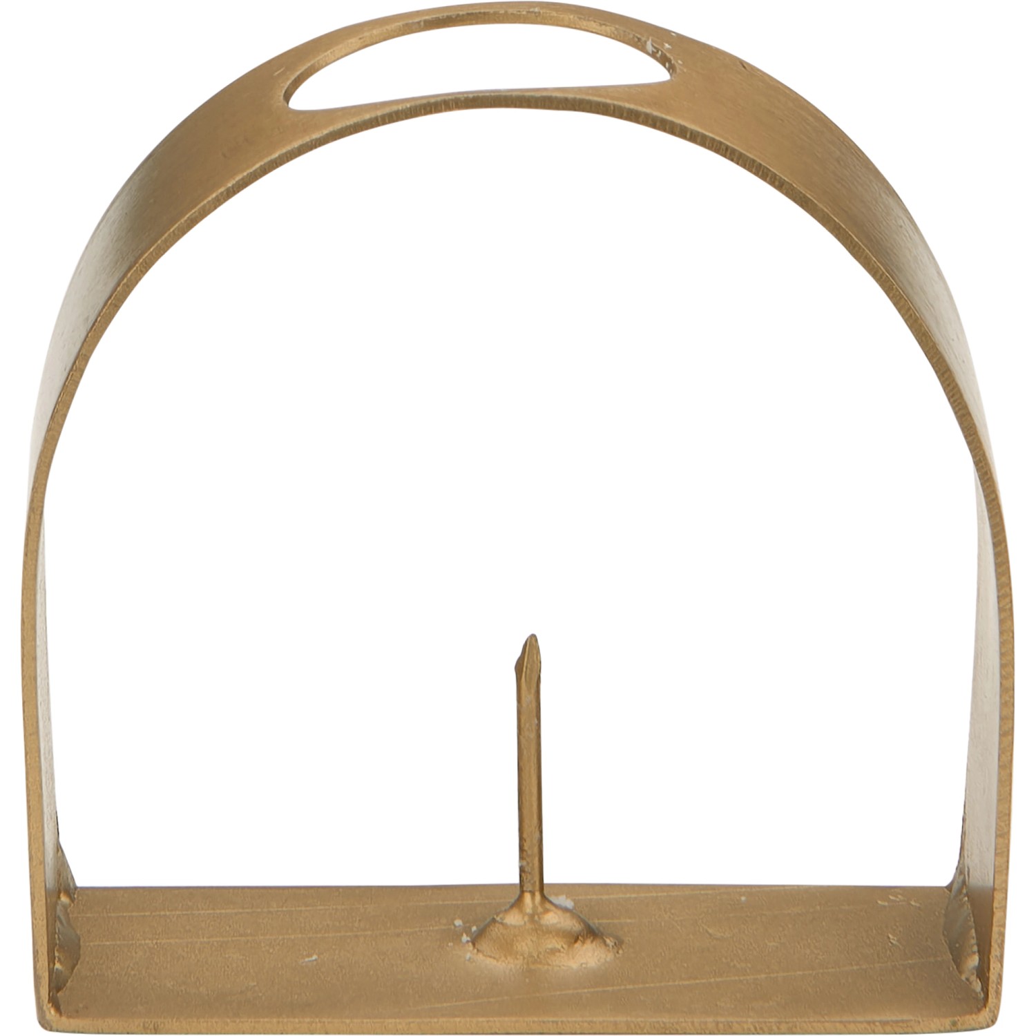 Kerzenhalter Gold 6,5 cm x 2,5 cm x 6,5 cm