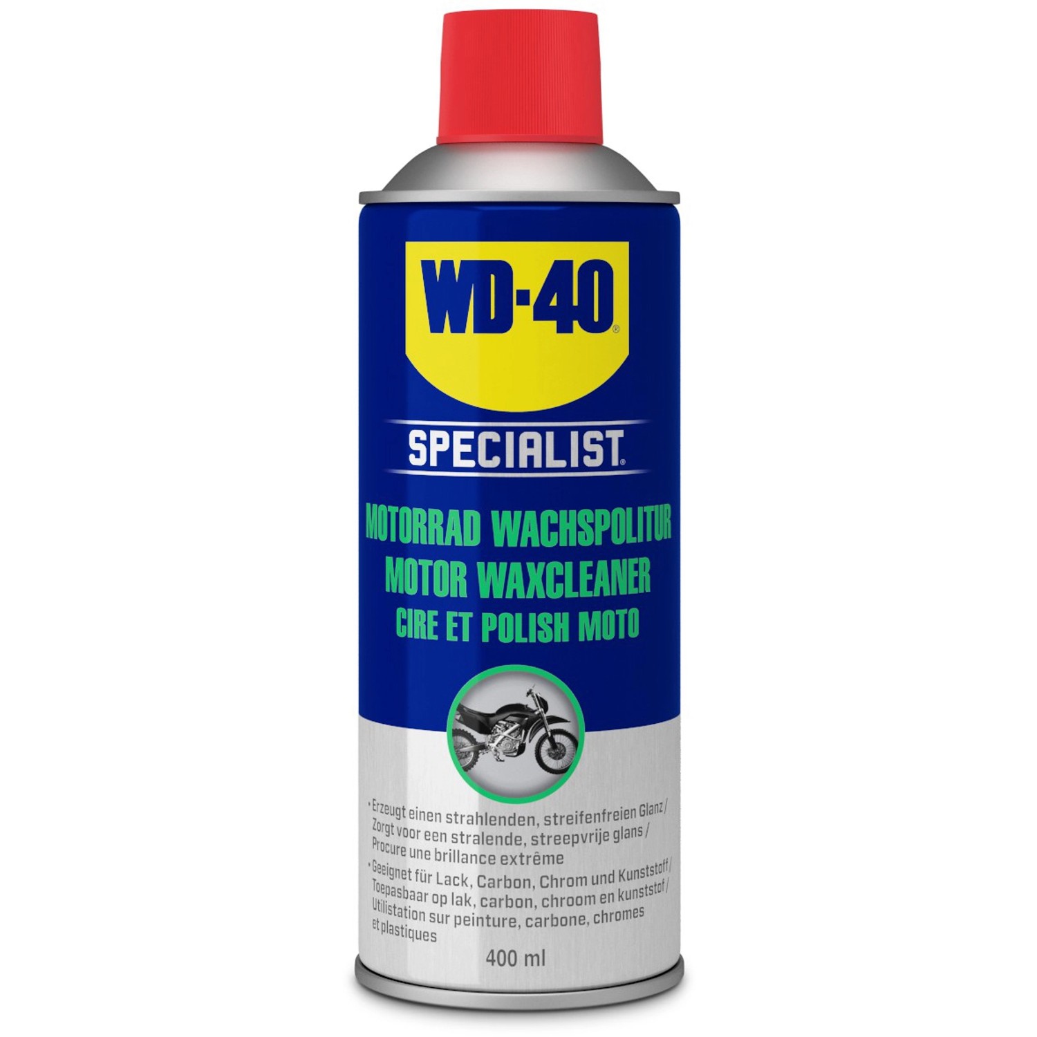 WD-40 Specialist Motorrad Wachspolitur 400 ml