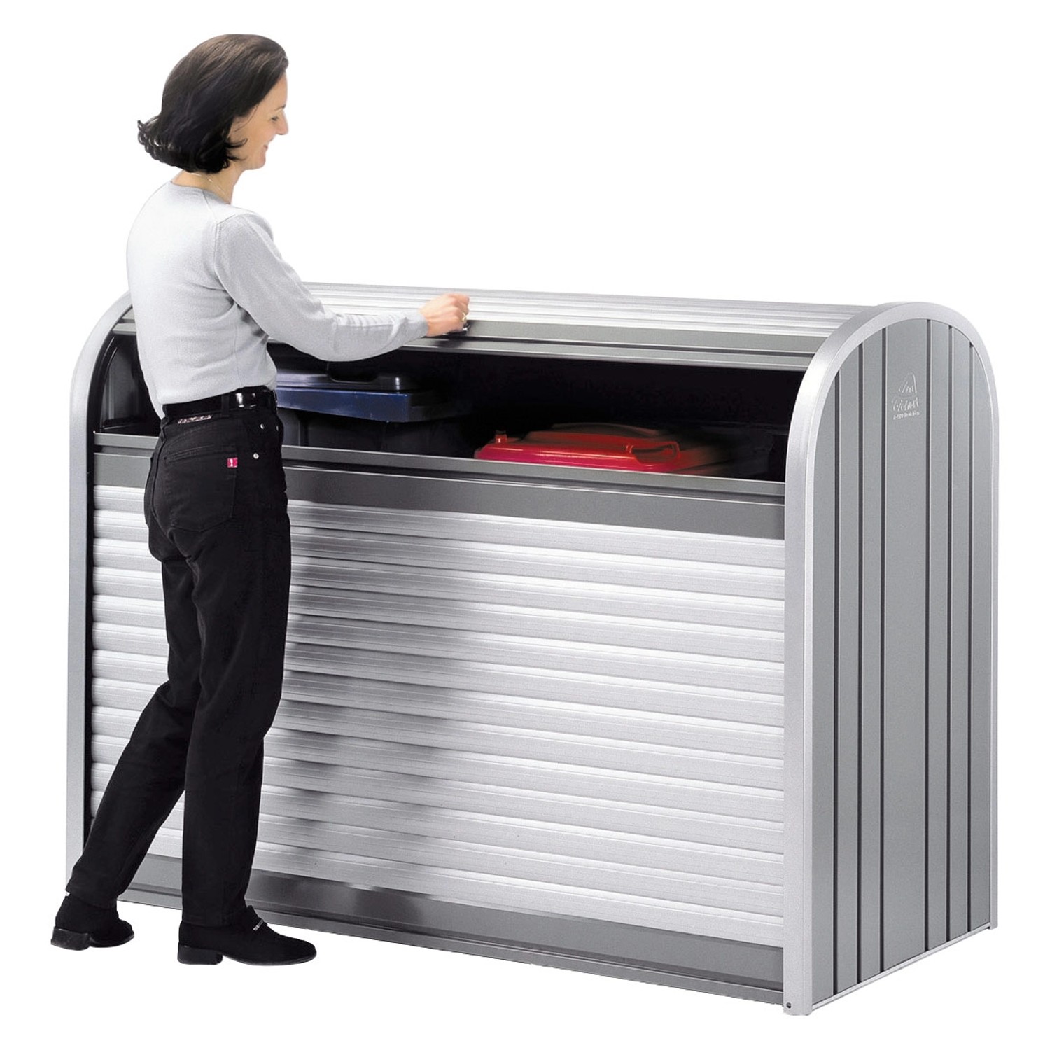 Biohort Garten-Aufbewahrungsbox StoreMax 190 Quarzgrau-Metallic