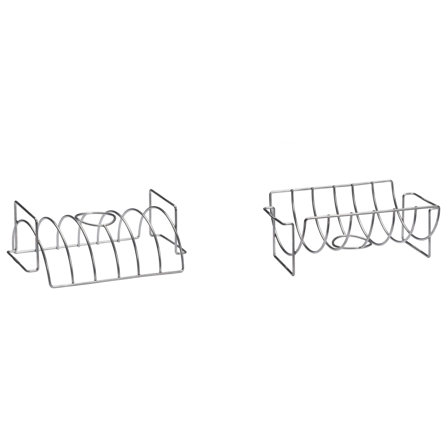 Napoleon Braten- und Ribshalter aus Edelstahl