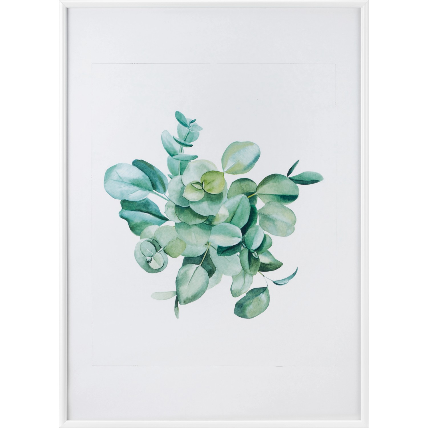 Wechselrahmen Weiß Gewölbt 62 cm x 93 cm