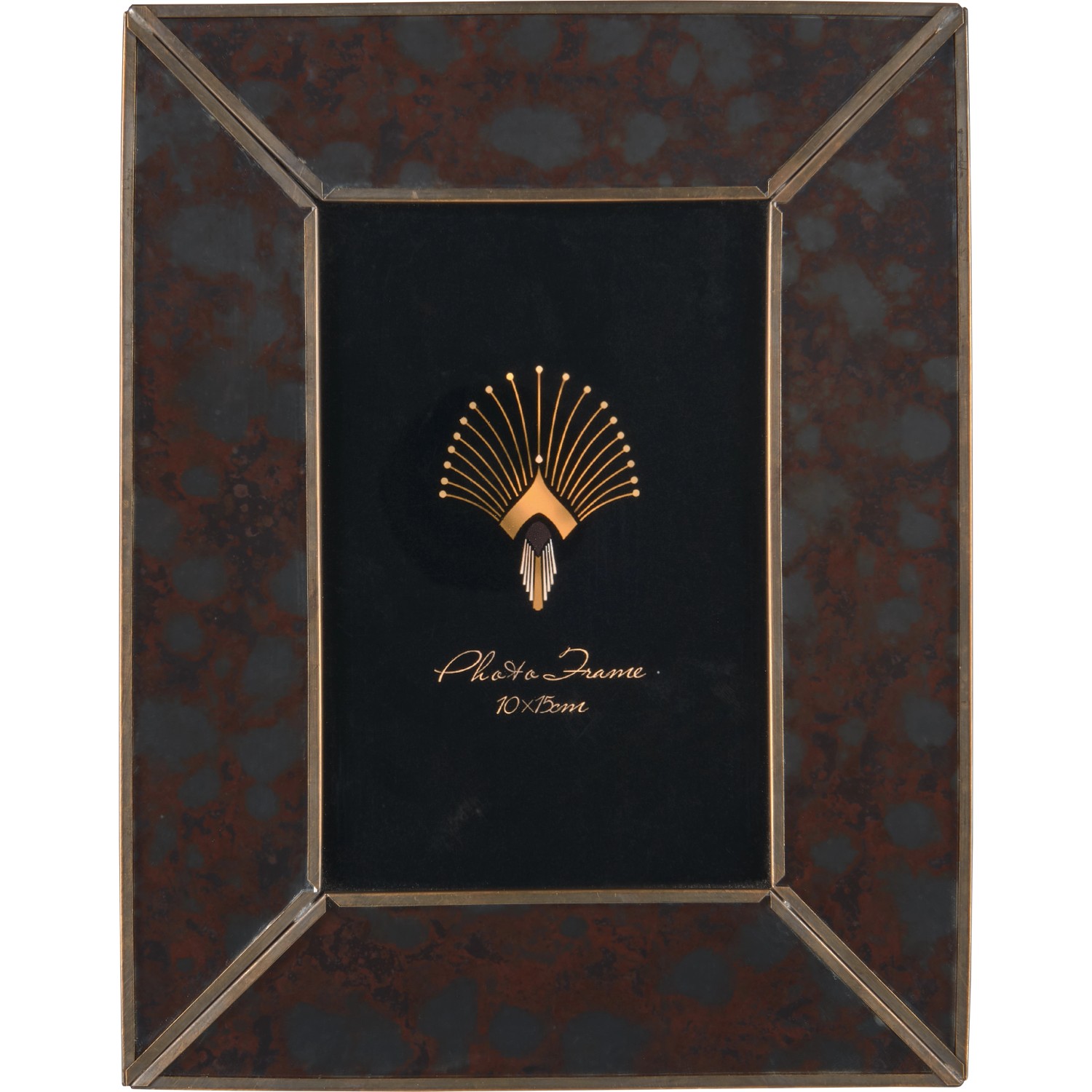 Bilderrahmen Blush Bordeaux Glas 10 cm x 15 cm