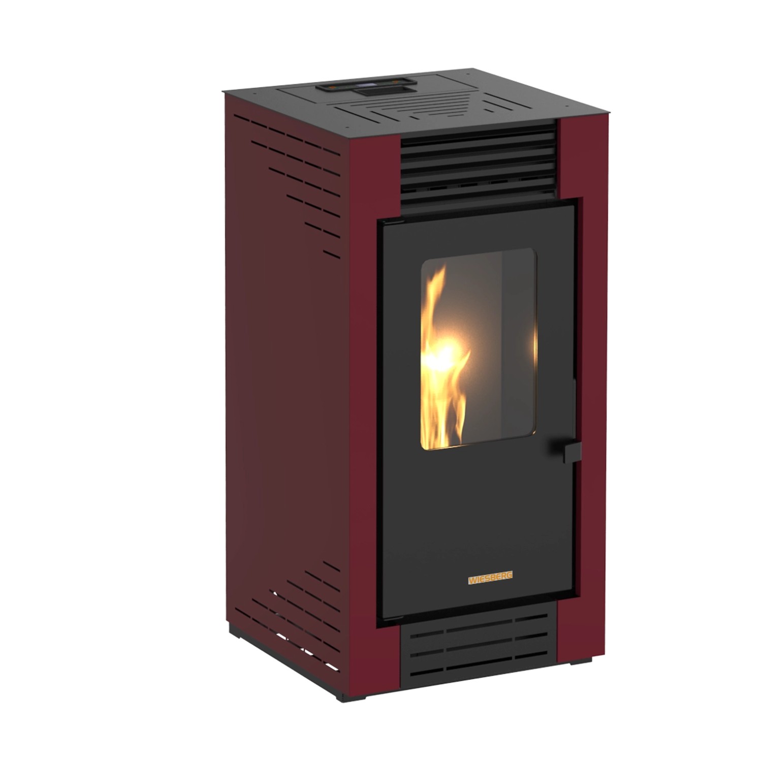 Blaze Pelletofen Blaze Bali 2S 8 Metall Bordeaux 8,5 kW
