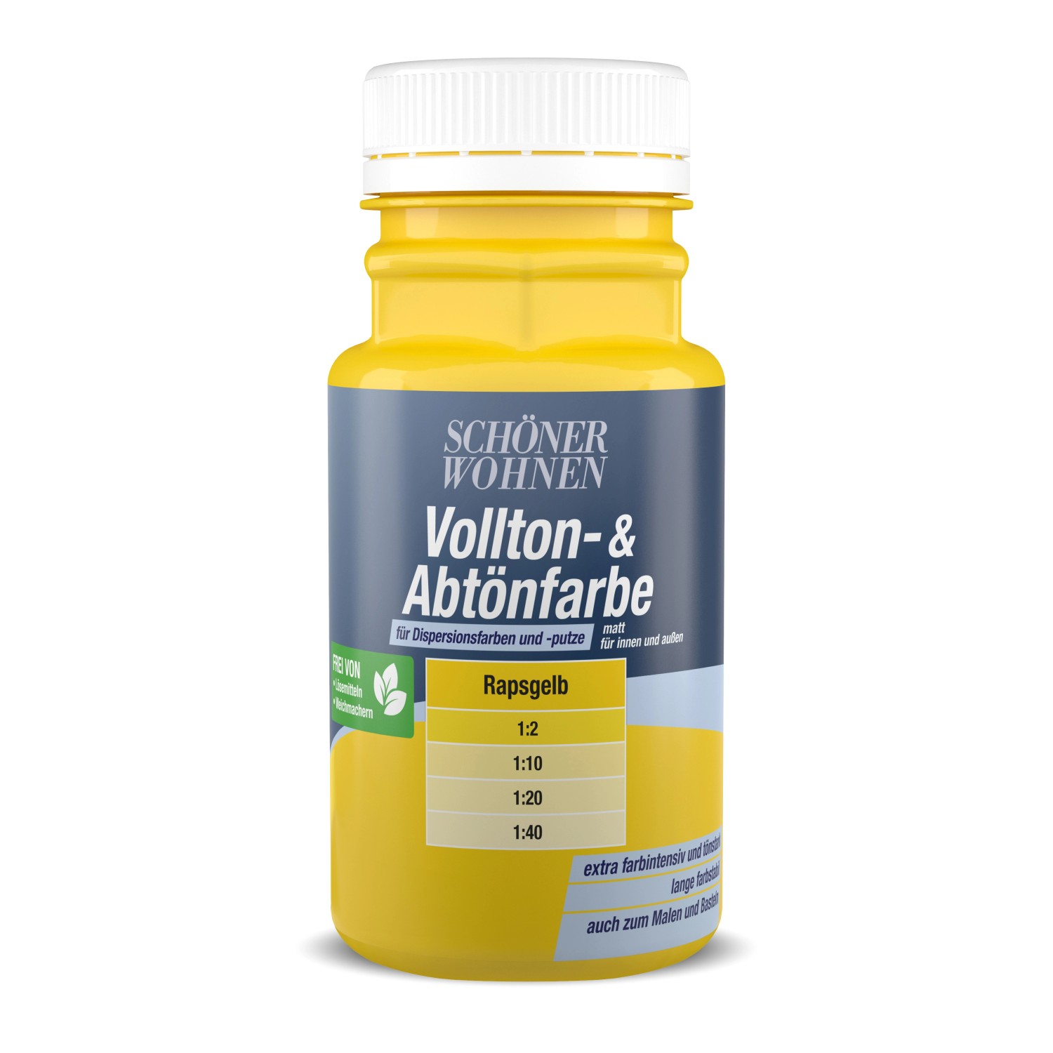 Schöner Wohnen Voll- und Abtönfarbe Rapsgelb 125 ml