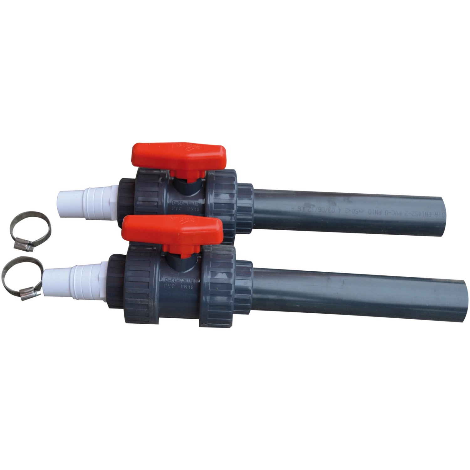 Kwad Wärmepumpen-Pool Übergangs-Schlauchanschluss-Set inkl. Zubehör