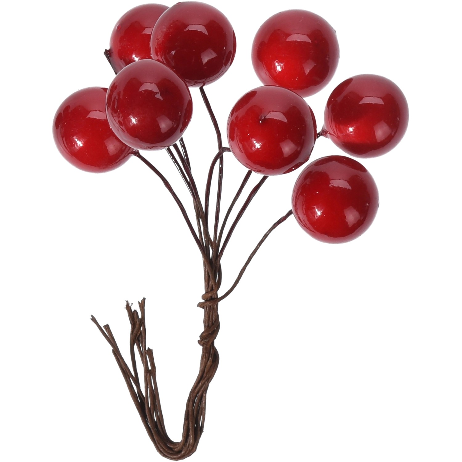 Deko-Beeren Rot 3er Set 3-fach sortiert