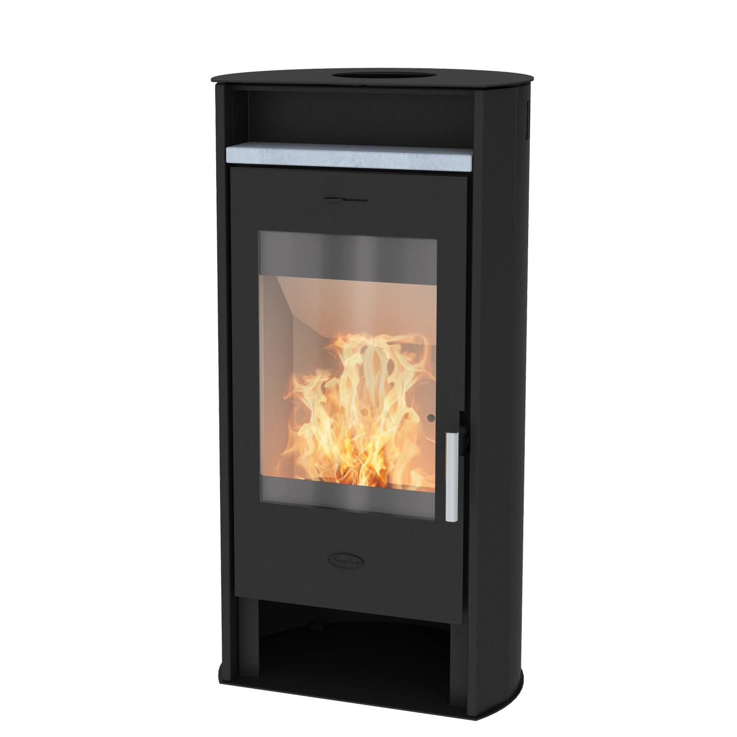 Fireplace Kaminofen Santa Fe Stahl 6 kW