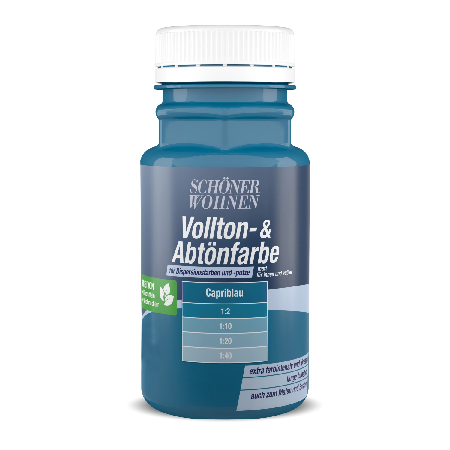Schöner Wohnen Voll- und Abtönfarbe Capriblau 125 ml
