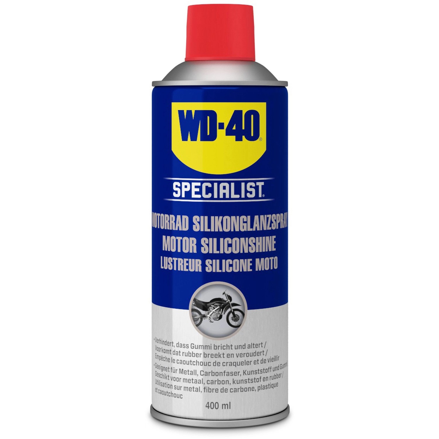 WD-40 Specialist Motorrad Silikonglanzspray 400 ml