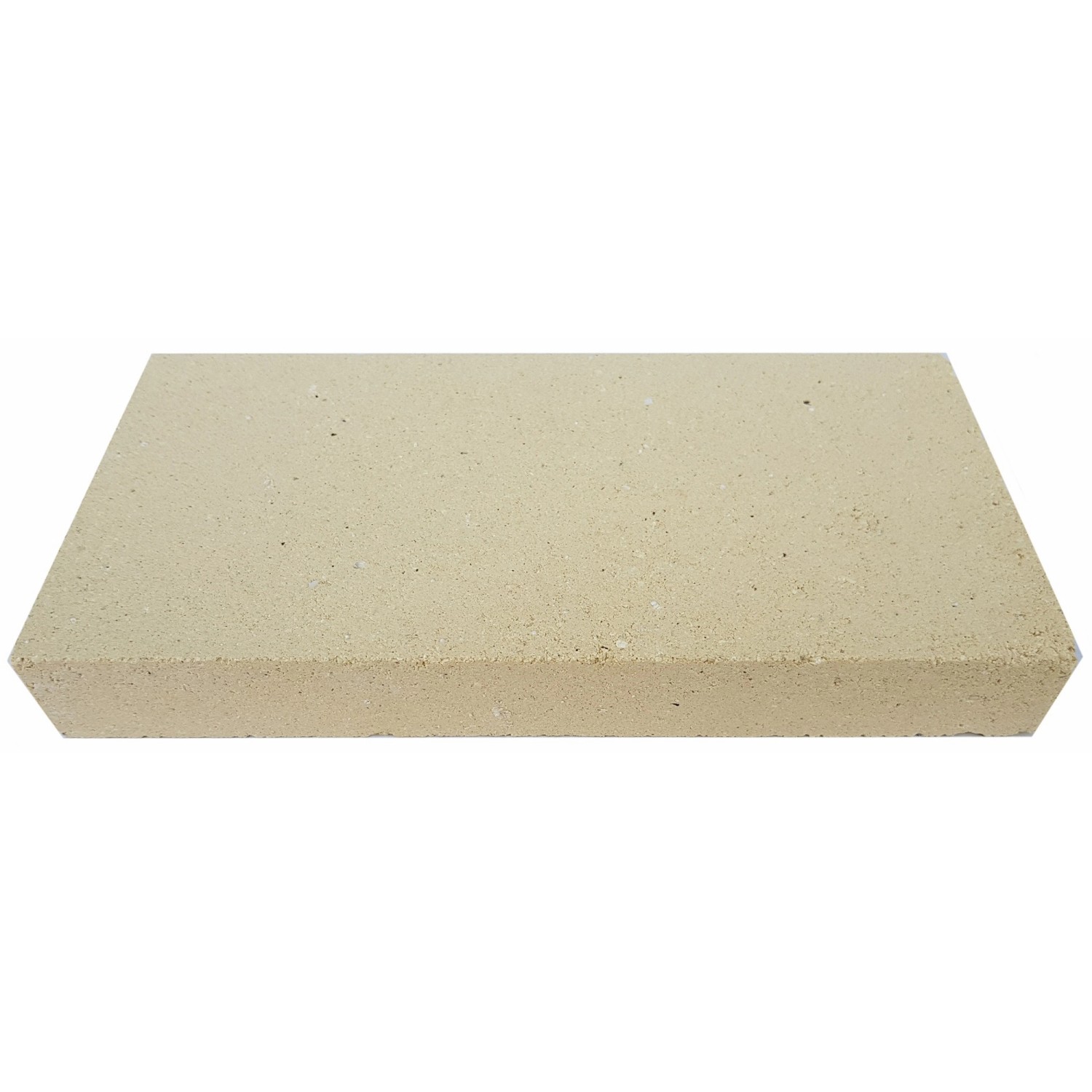 Bertrams Schamottstein 250 mm x 124 mm x 20 mm