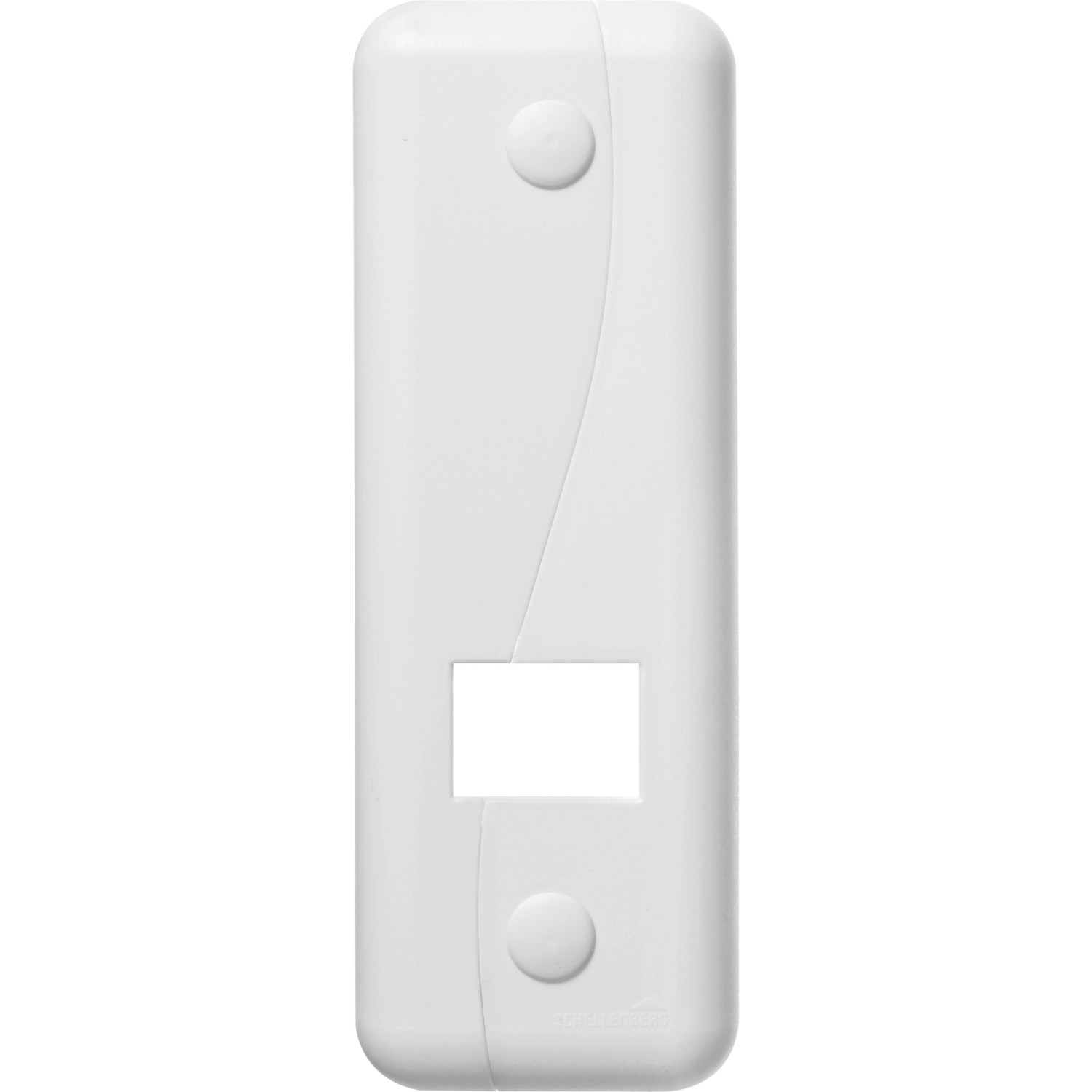 Schellenberg Rollladen Gurtwickler-Abdeckplatte Duo Maxi 135 mm Weiß