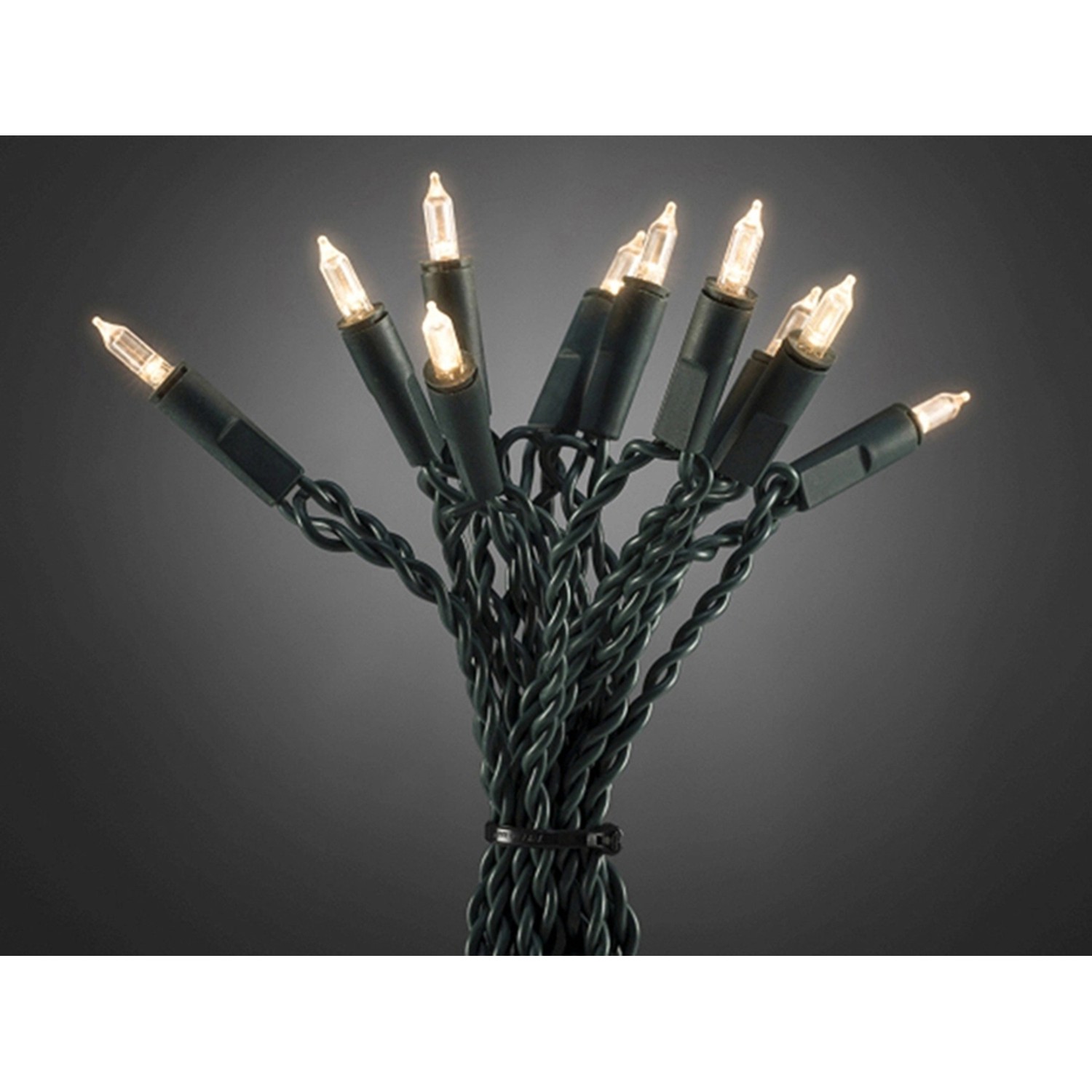 Konstsmide Mini LED Lichterkette One String 50 warmweiße LEDs innen