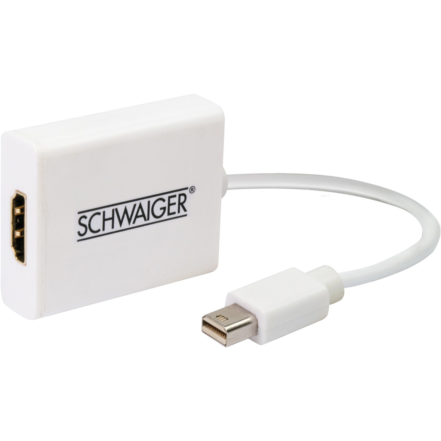 Schwaiger Mini DisplayPort Adapterkabel Mini DisplayPort Stecker  src=