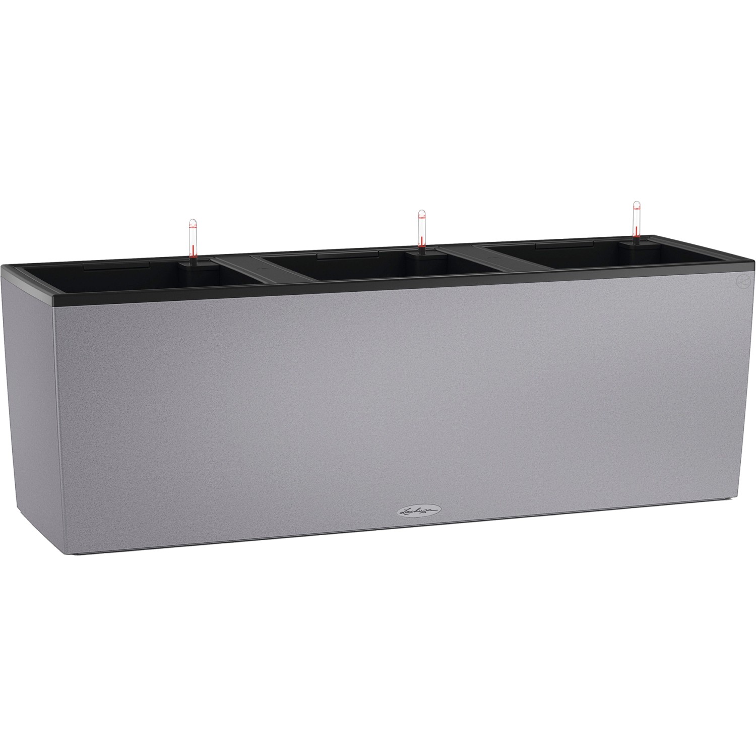 Lechuza® Pflanzgefäß Trio Stone 100 cm x 32 cm x 34 cm Quarzweiß