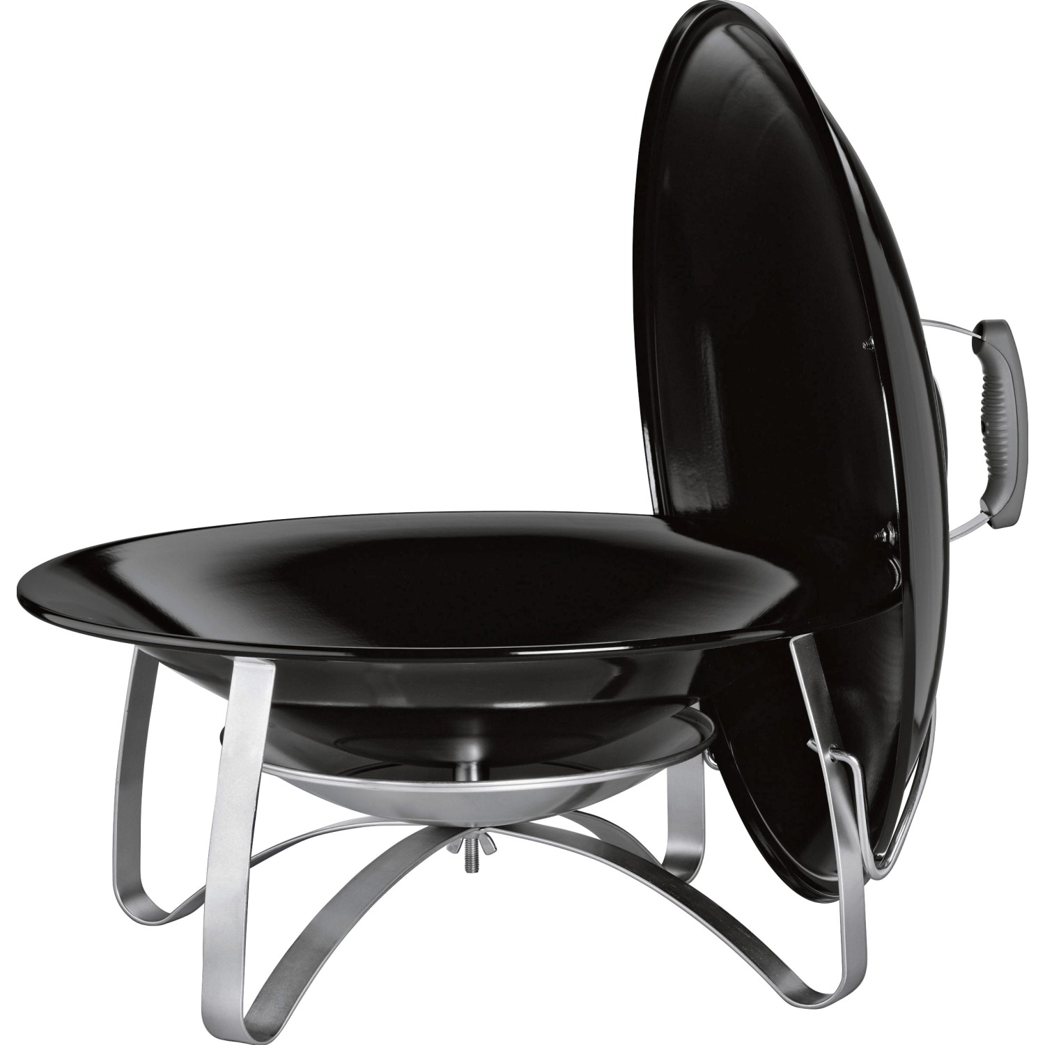 Weber Feuerstelle Fireplace mit Deckel Schwarz