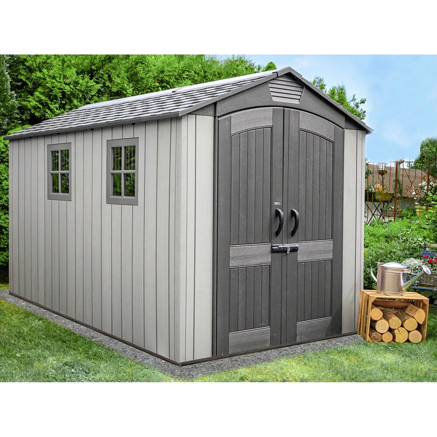 Lifetime Kunststoff-Gerätehaus Terra 7,02 m²