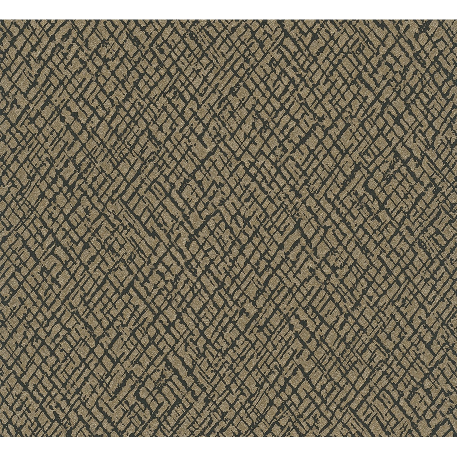 Marburg Vliestapete Papis Loveday Struktur Schwarz-Gold FSC®