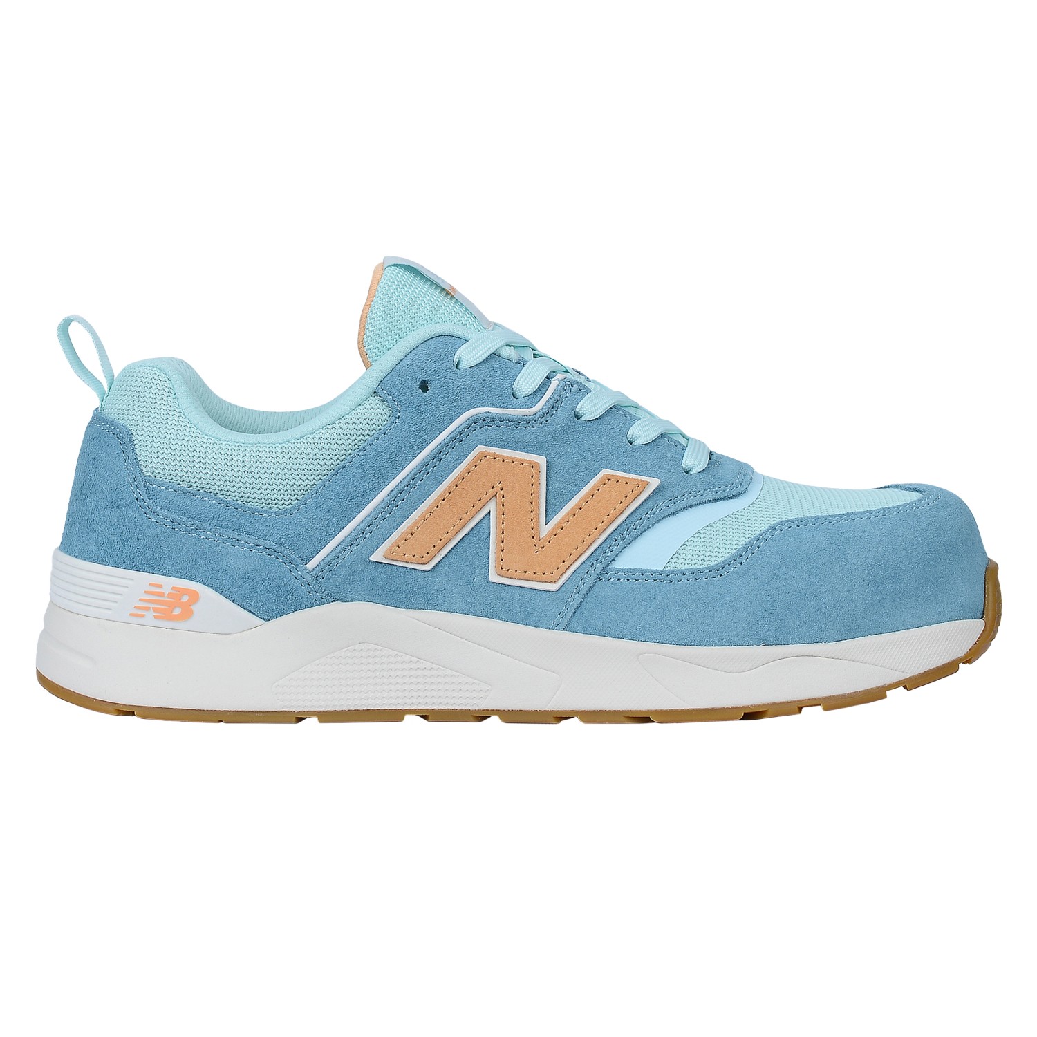 New Balance Sicherheitsschuhe Elite Lite Womens S1 PL Milky Blue-Orange Gr.35