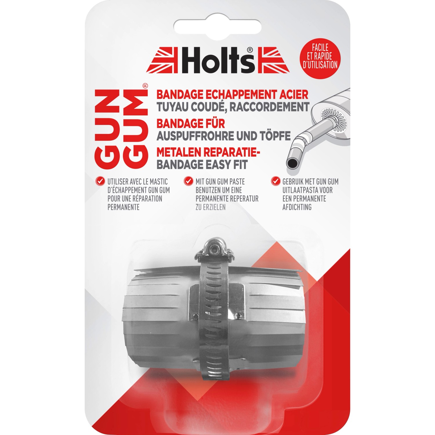 Holts Bandage für Auspuffrohre und Töpfe