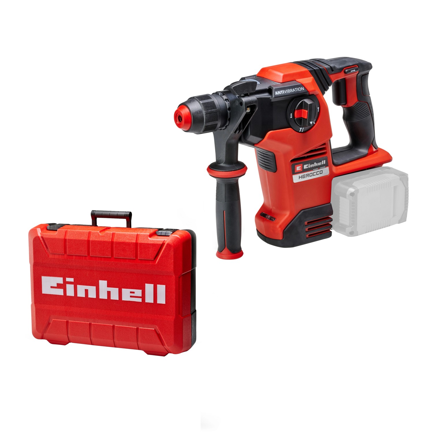 Einhell 36 V Akku-Bohrhammer Power X-Change Herocco 36/28 Solo mit Koffer