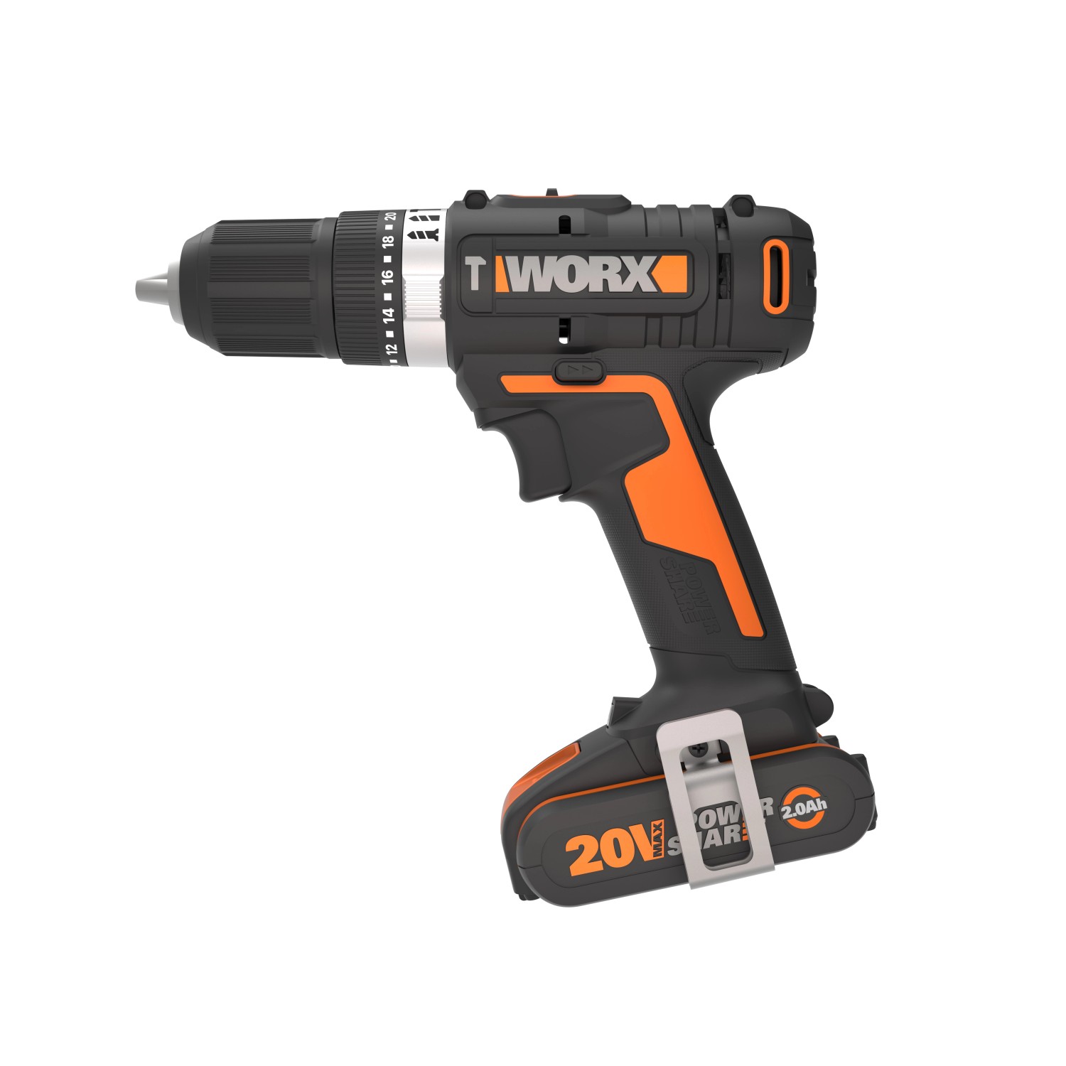 Worx 20 V Akku-Schlagbohrschrauber mit Akku Worx 20V Schlagbohrer - WX370.1