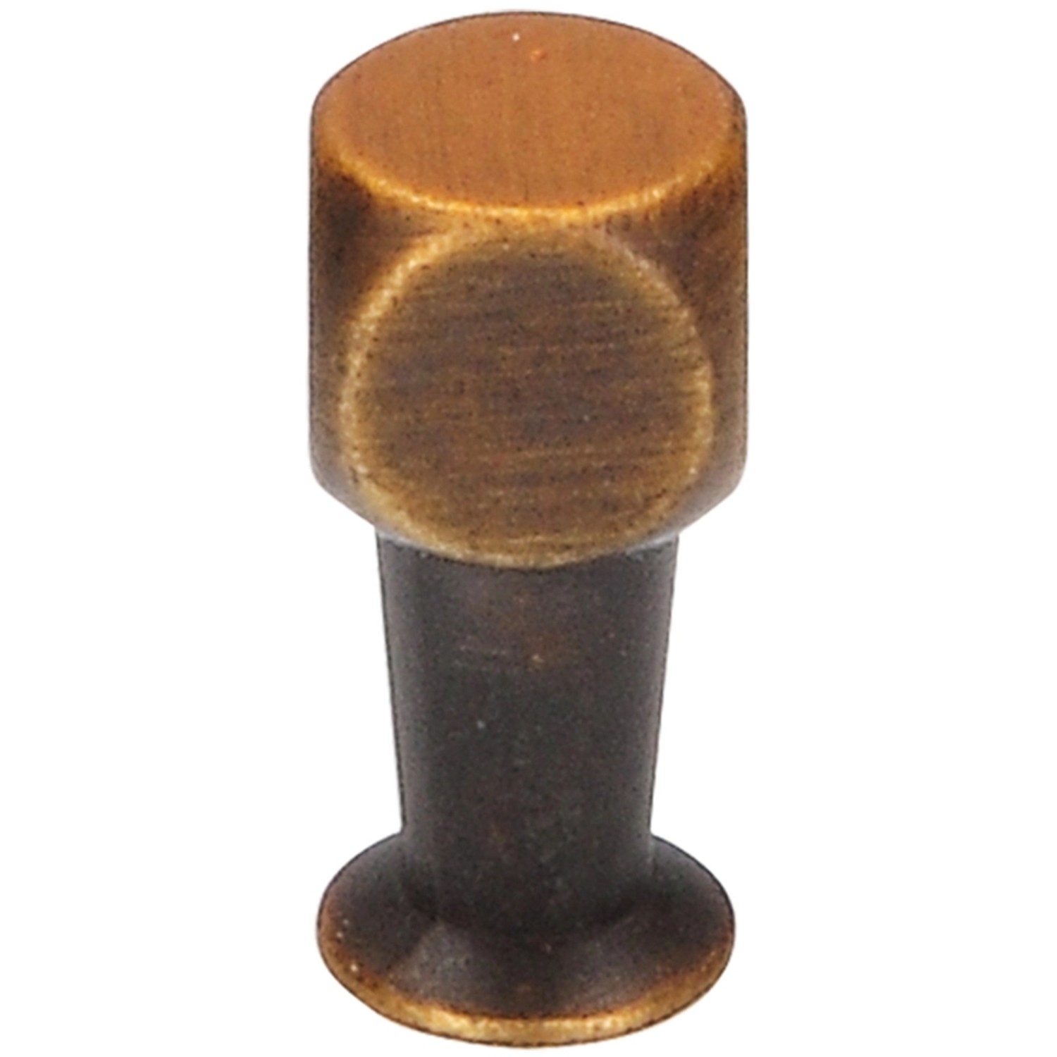 Siro Möbelknopf 2389 Metall Messingfarbig Antik 22 mm x 10 mm x 10 mm