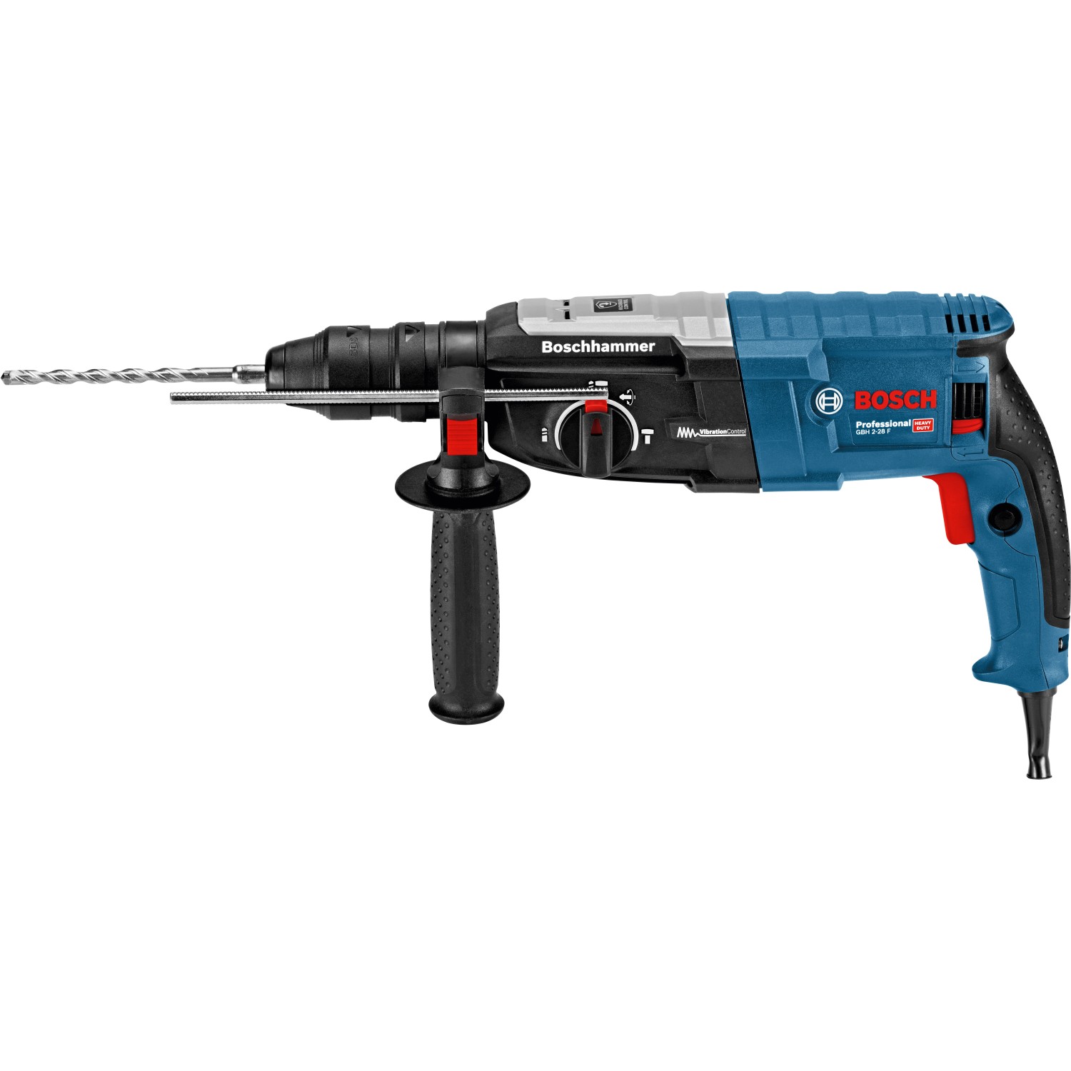 Bosch Professional Bohrhammer GBH 2-28 F 880 W inkl. Tiefenanschlag in L-Boxx