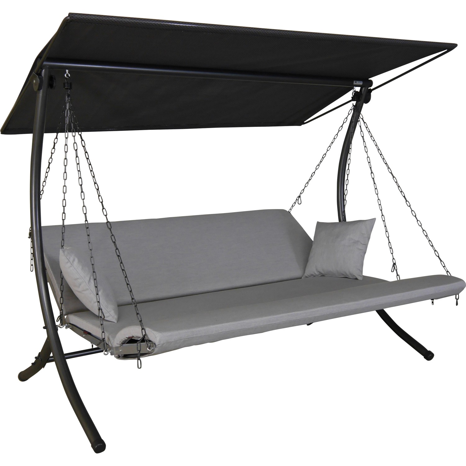 Angerer Hollywoodschaukel Luxus Zip Granit