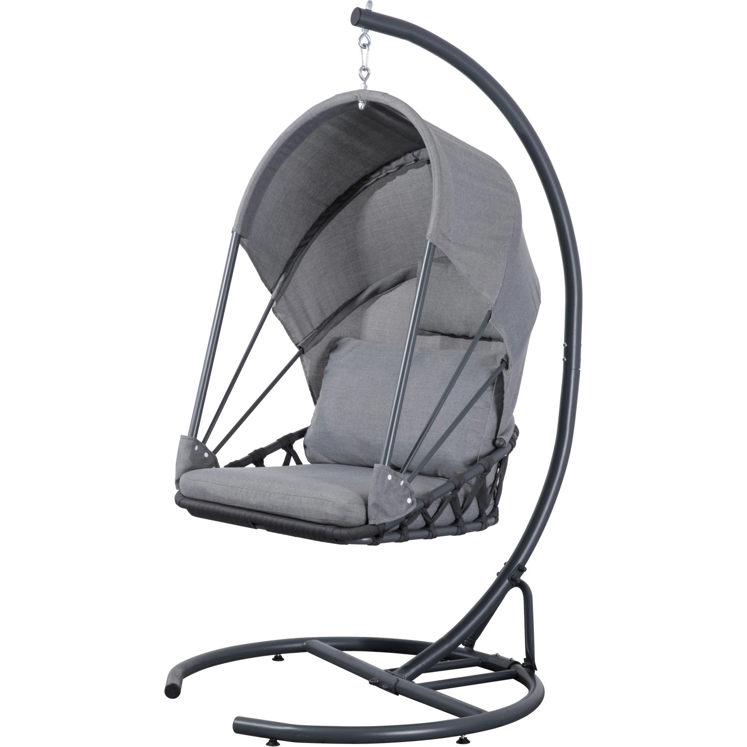 Acamp Hängesessel Moon Anthrazit