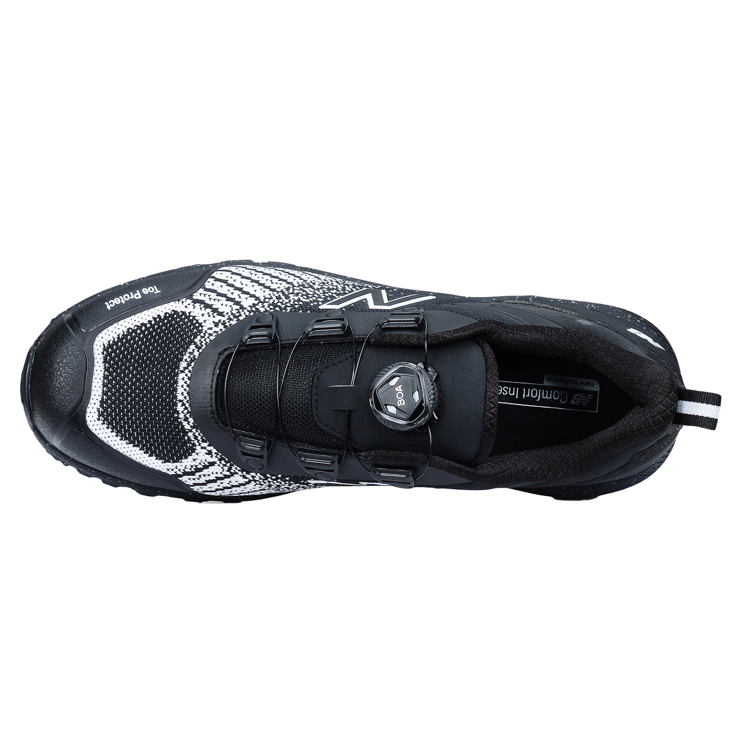 New Balance Sicherheitsschuhe Speedware BOA Schwarz-Weiß S1 P Gr. 40