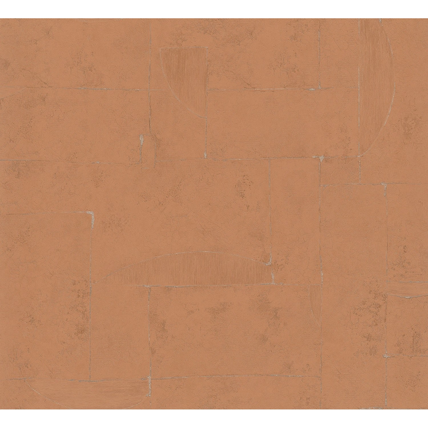 Marburg Vliestapete Papis Loveday Grafisch Orange Rot FSC®