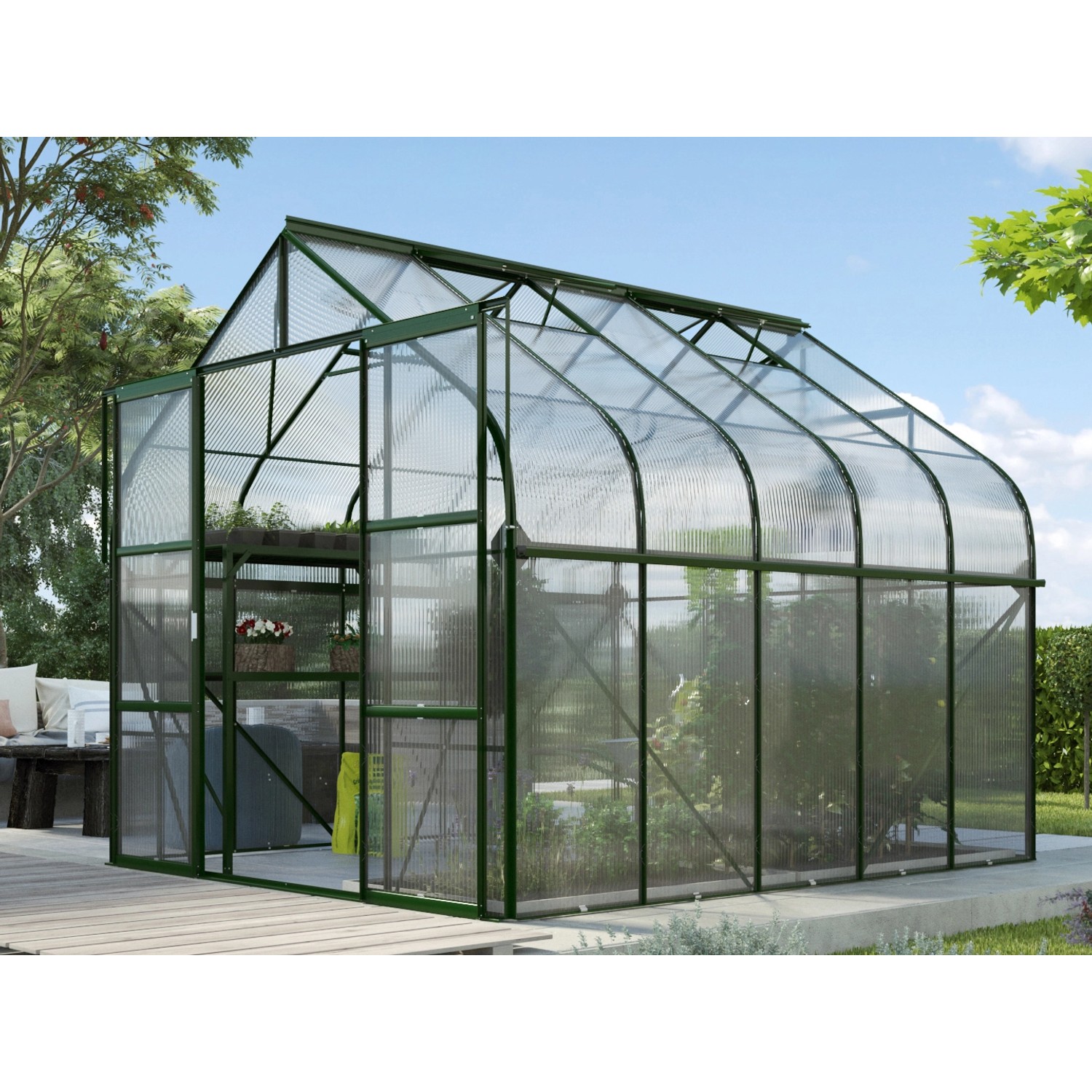 Vitavia Gewächshaus Diana 8300 Smaragd 8,3 m²