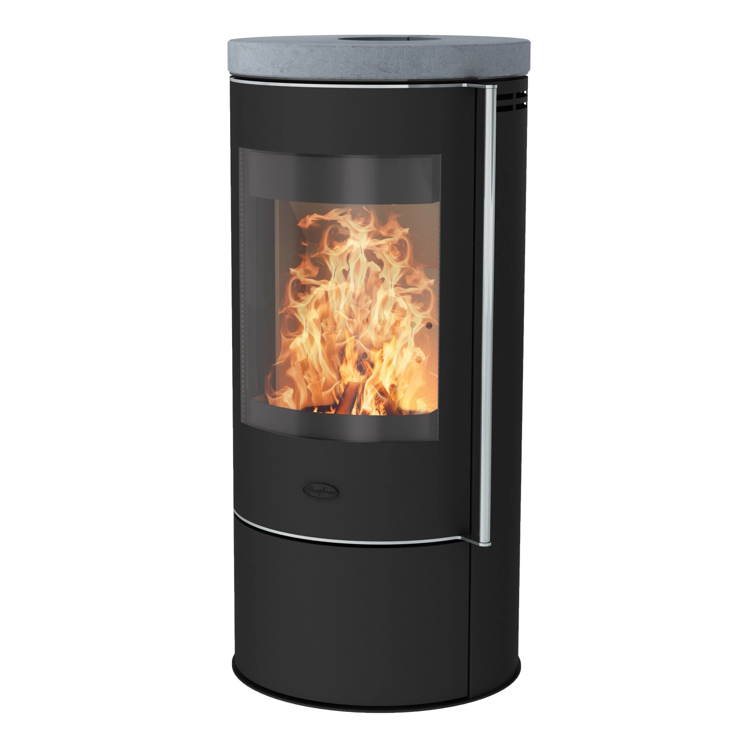 Fireplace Rondale Kaminofen Speckstein Schwarz 5 kW