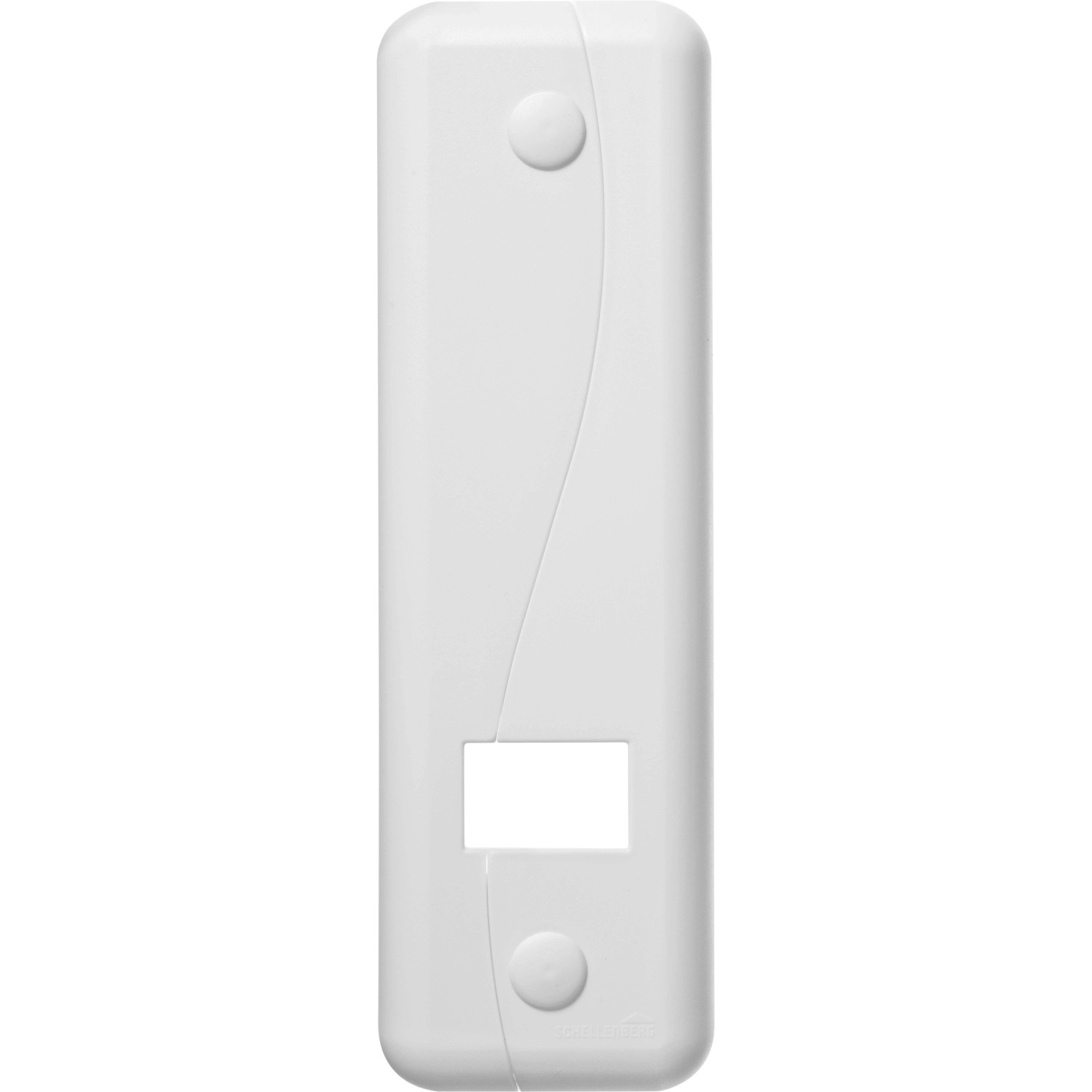 Schellenberg Rollladen Gurtwickler-Abdeckplatte Duo Maxi 160 mm Weiß