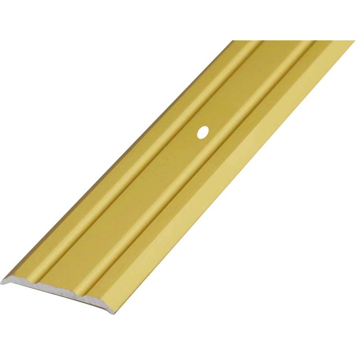 Arcansas Übergangsprofil Aluminium 2 mm x 38 mm x 900 mm Gold
