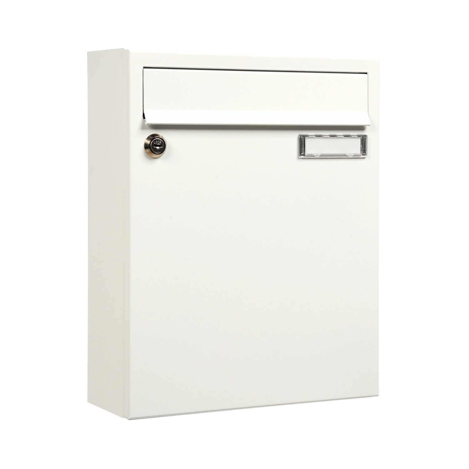 MEFA Briefkasten Sonate 133 Weiß 33 cm x 26 cm x 10,8 cm