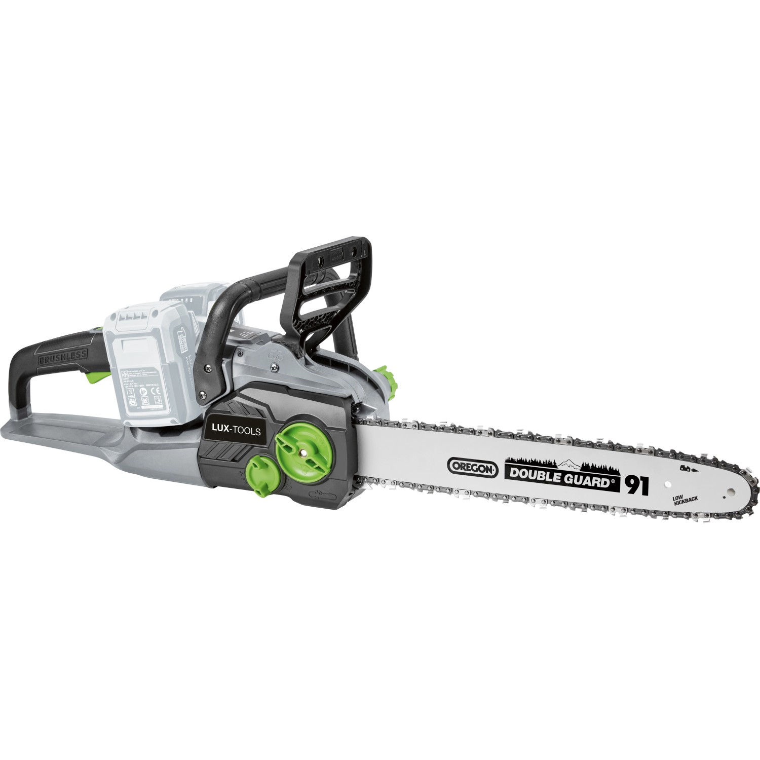 LUX-TOOLS Akku-Kettensäge A-KS-2x20/405 1 PowerSystem