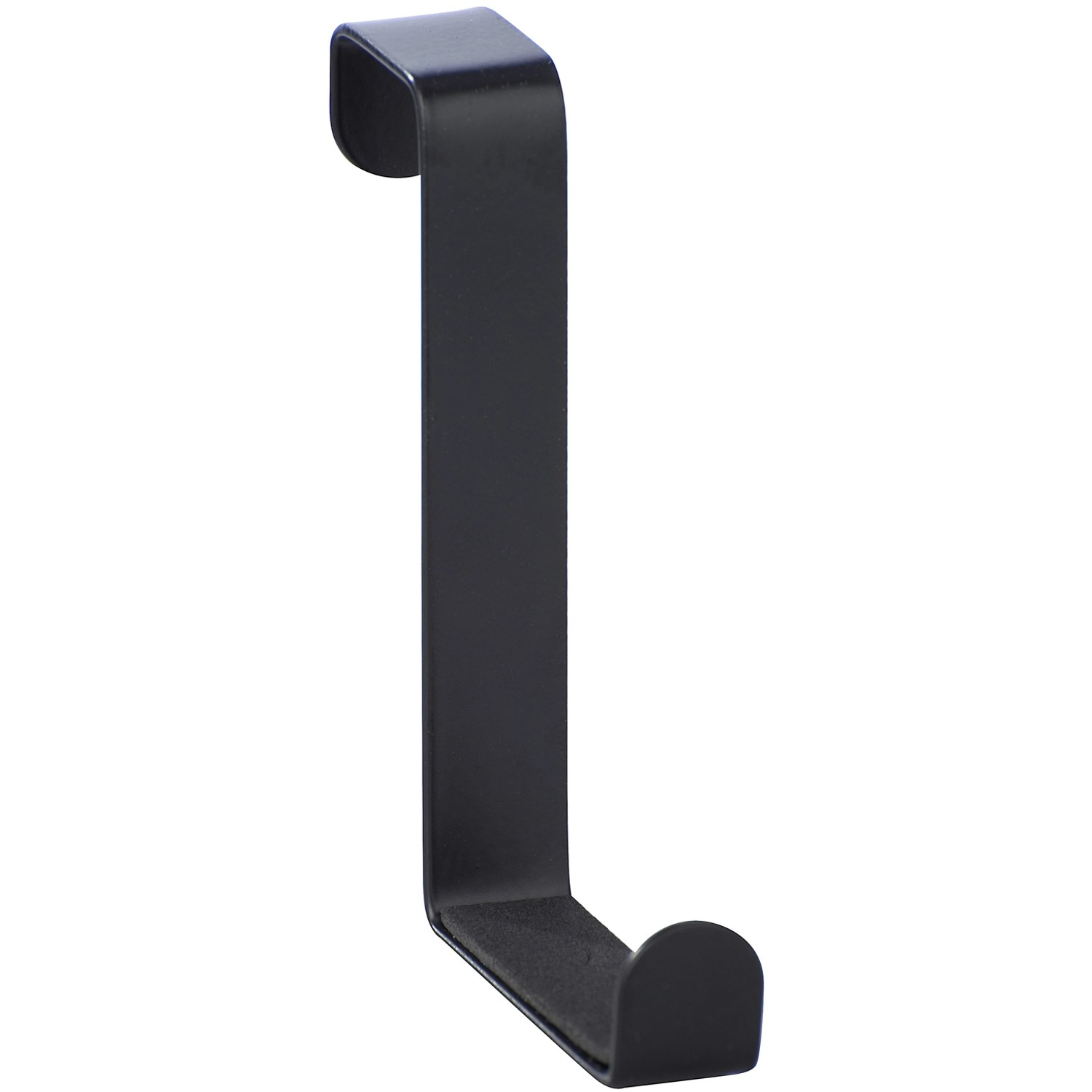 Wenko Türgarderobenhaken Schwarz Matt 4er-Set