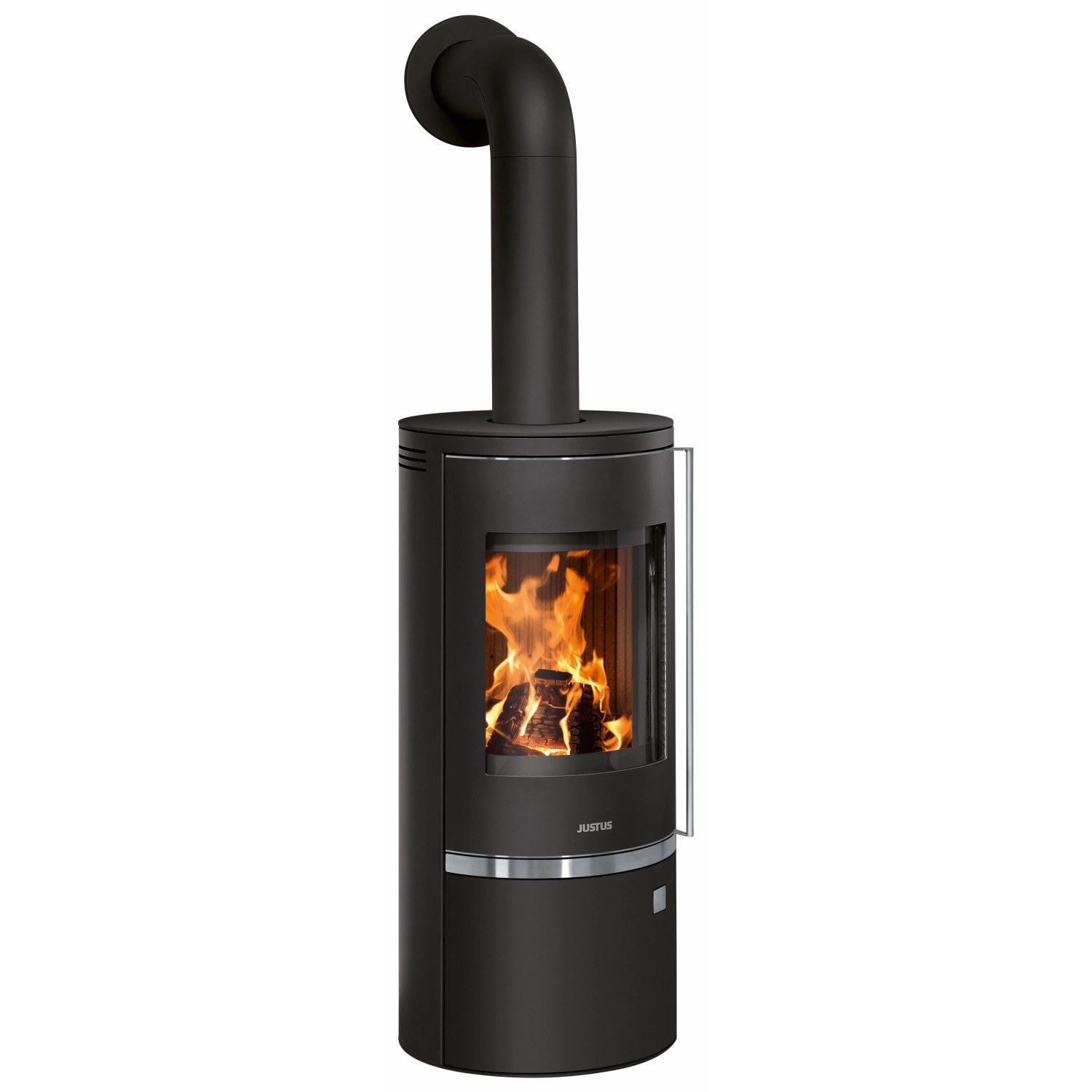 Justus Kaminofen Faro 2.0 Top Stahl Schwarz 6 kW