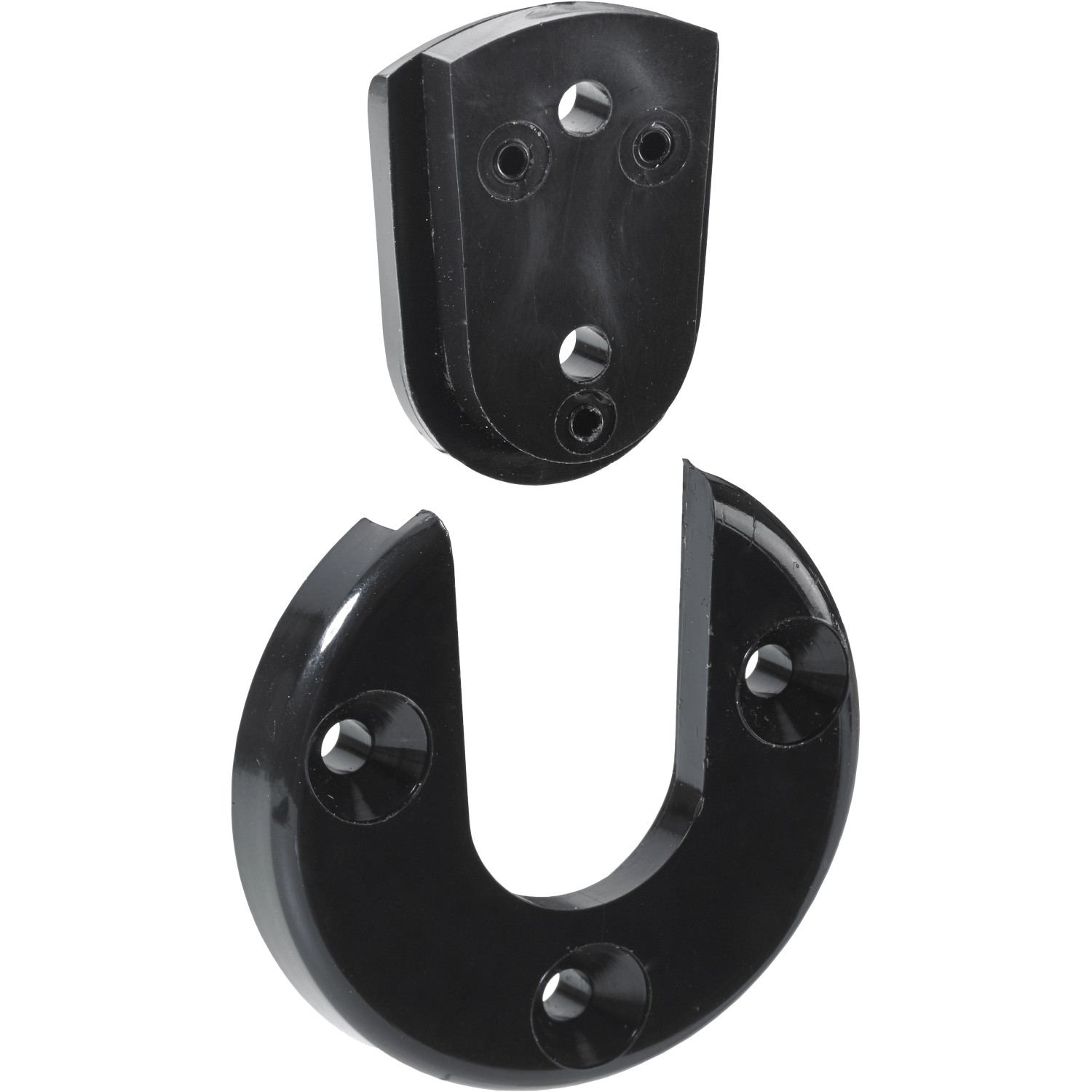 Hettich Universalverbinder Ø 50 mm x 8 mm Kunststoff Schwarz