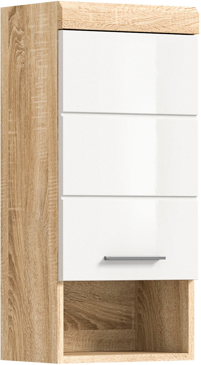 INOSIGN Hängeschrank »SIENA, Breite 37cm, 1 Tür, 1 offenes Fächer, 1 Einlegeboden, MDF-Front« TOPSELLER!, 1 Stk. tlg. in verschiedenen Farben erhältlich, Badmöbel, Badschrank, Schrank, Bad