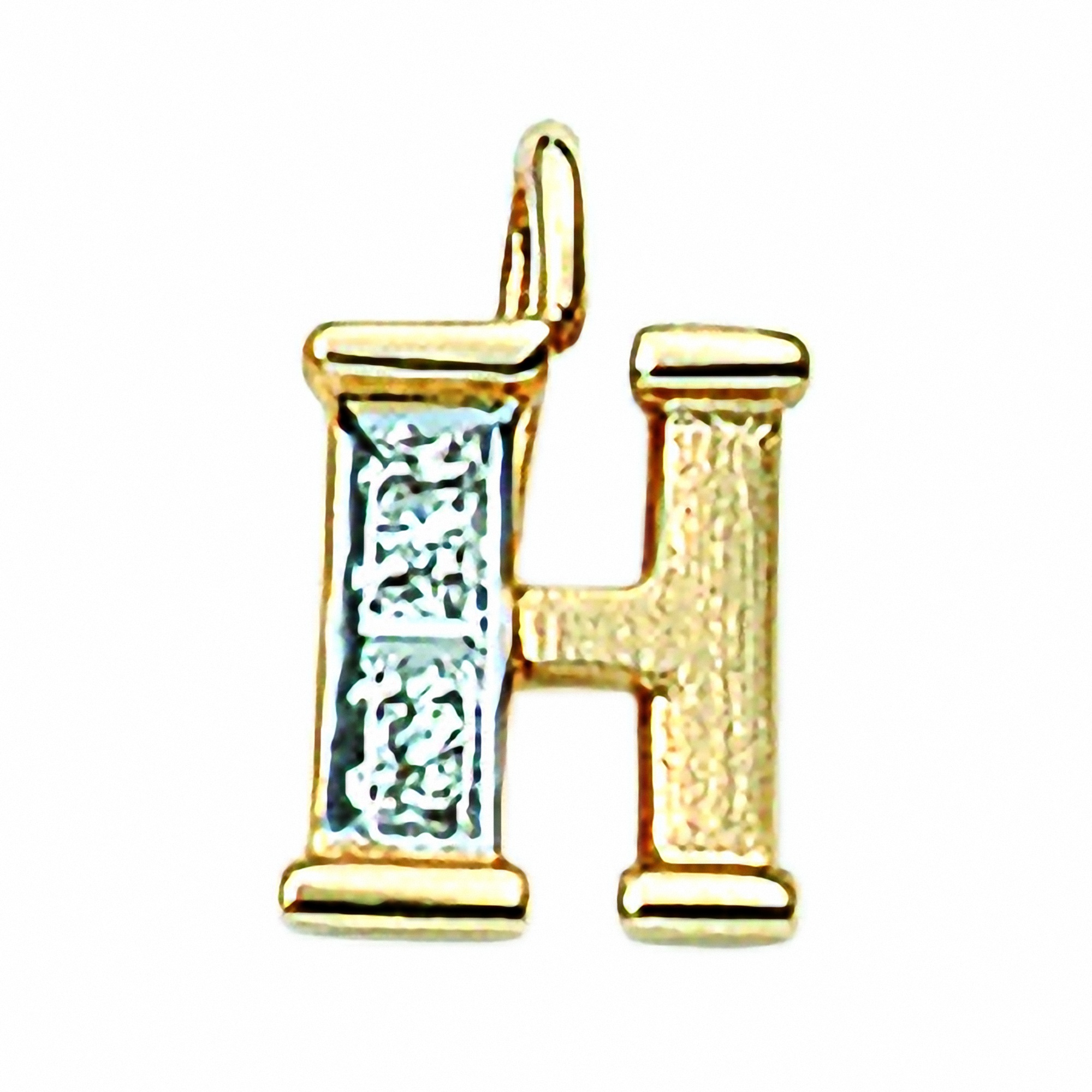 Adelia´s Namenskette 'Adelias Halskette - Namenskette mit Buchstabenanhänger H mit Diamant aus 585 Gold Halskette - Namenskette mit Buchstabenanhänger H mit Diamant aus 585 Gold'
