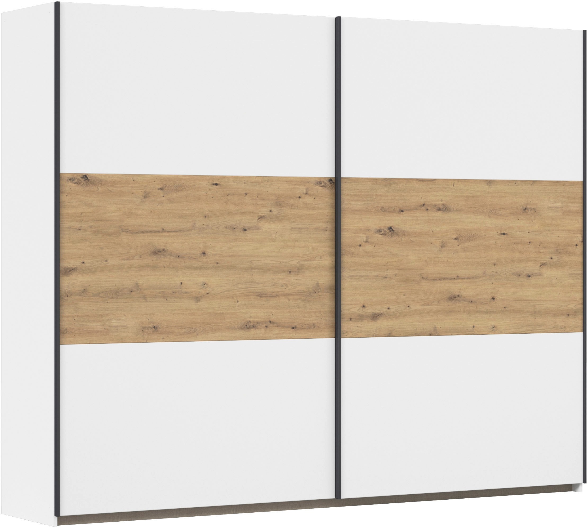 rauch Schwebetürenschrank »Kleiderschrank Schrank Garderobe Garderobenschrank Wäscheschrank NEO« in 3 verschiedenen Ausstattungen BASIC/CLASSIC/PREMIUM, mit großzügigem Stauraum und vielfältigen Farbkombinationen