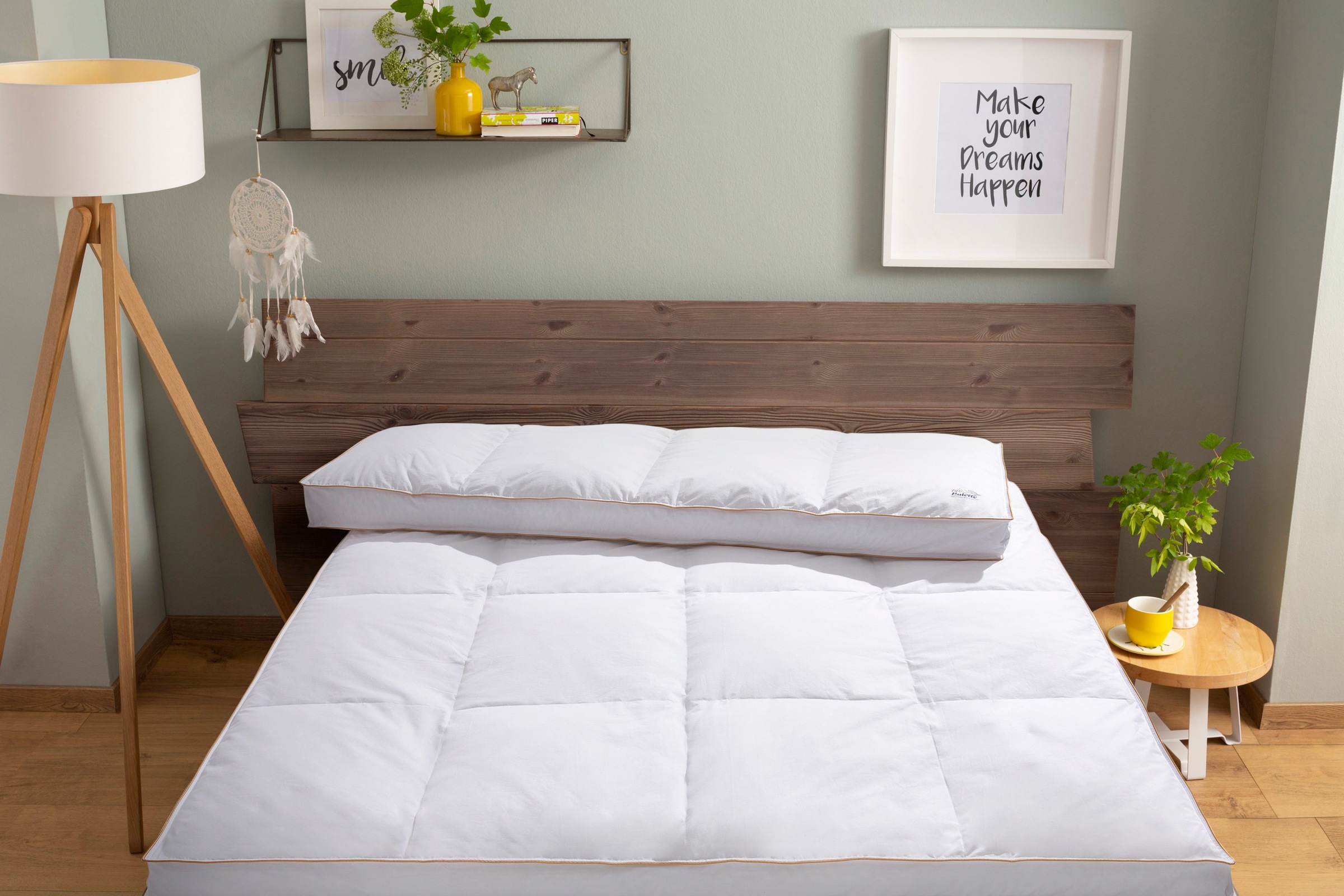 Balette Daunenbettdecke »Edition 140 Jahre, Bettdecken für Sommer & Winter, Ganzjahresdecke« polarwarm Füllung 100Daunen 1 Stk. tlg. Bettdecke 135x200, 155x220 cm & weitere Größen, Made in Germany