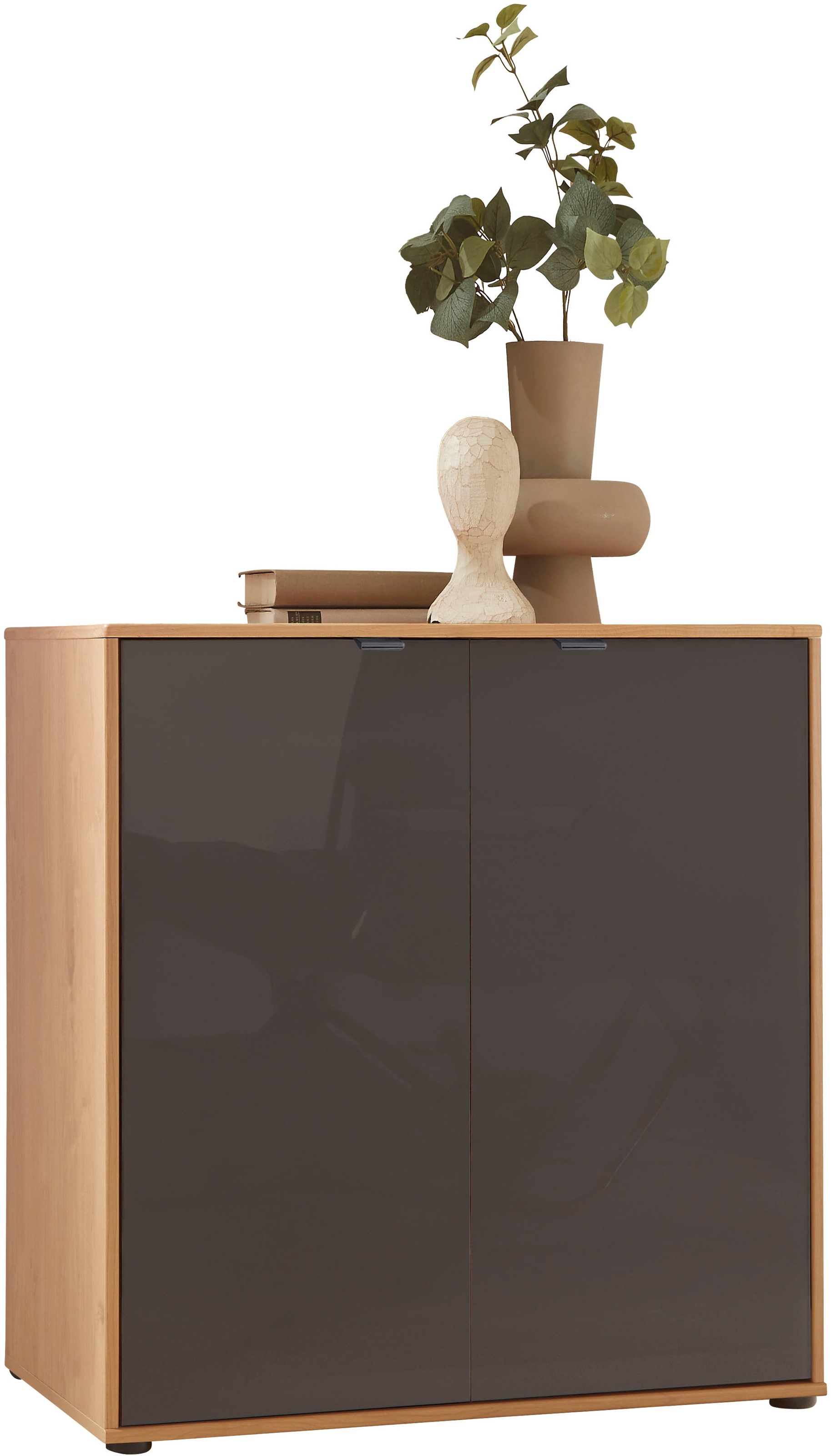 WIEMANN Kommode »Cardiff Sideboard, Wäscheschrank, teilmassiv Erle, 80 cm« Kommode 80x86x43 cm, braun, mit Dämpfung, MADE IN GERMANY, verschiedenen Ausführungen, inklusive Einlegeboden